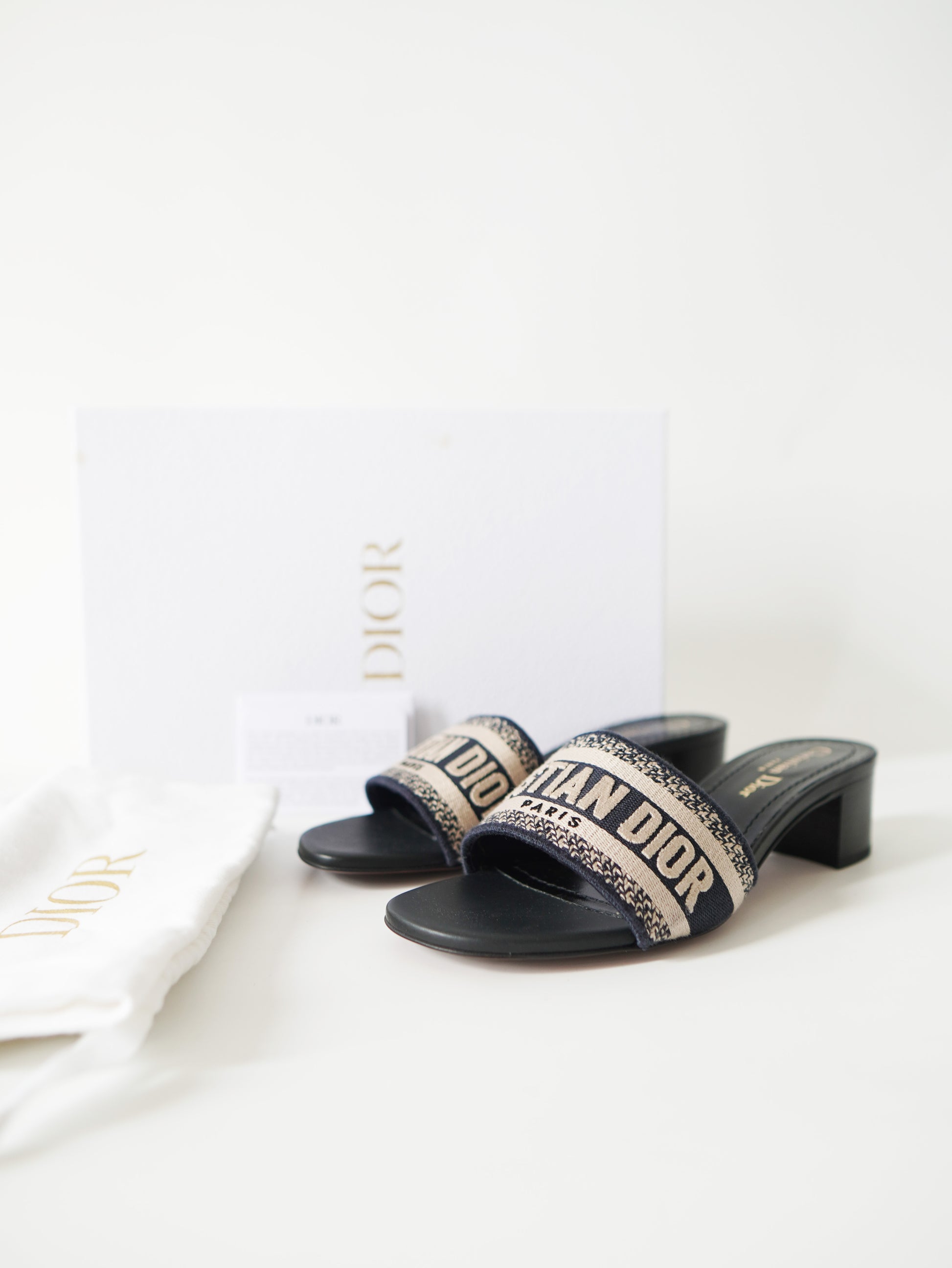 Dior Dway Slide Sandals 36.5