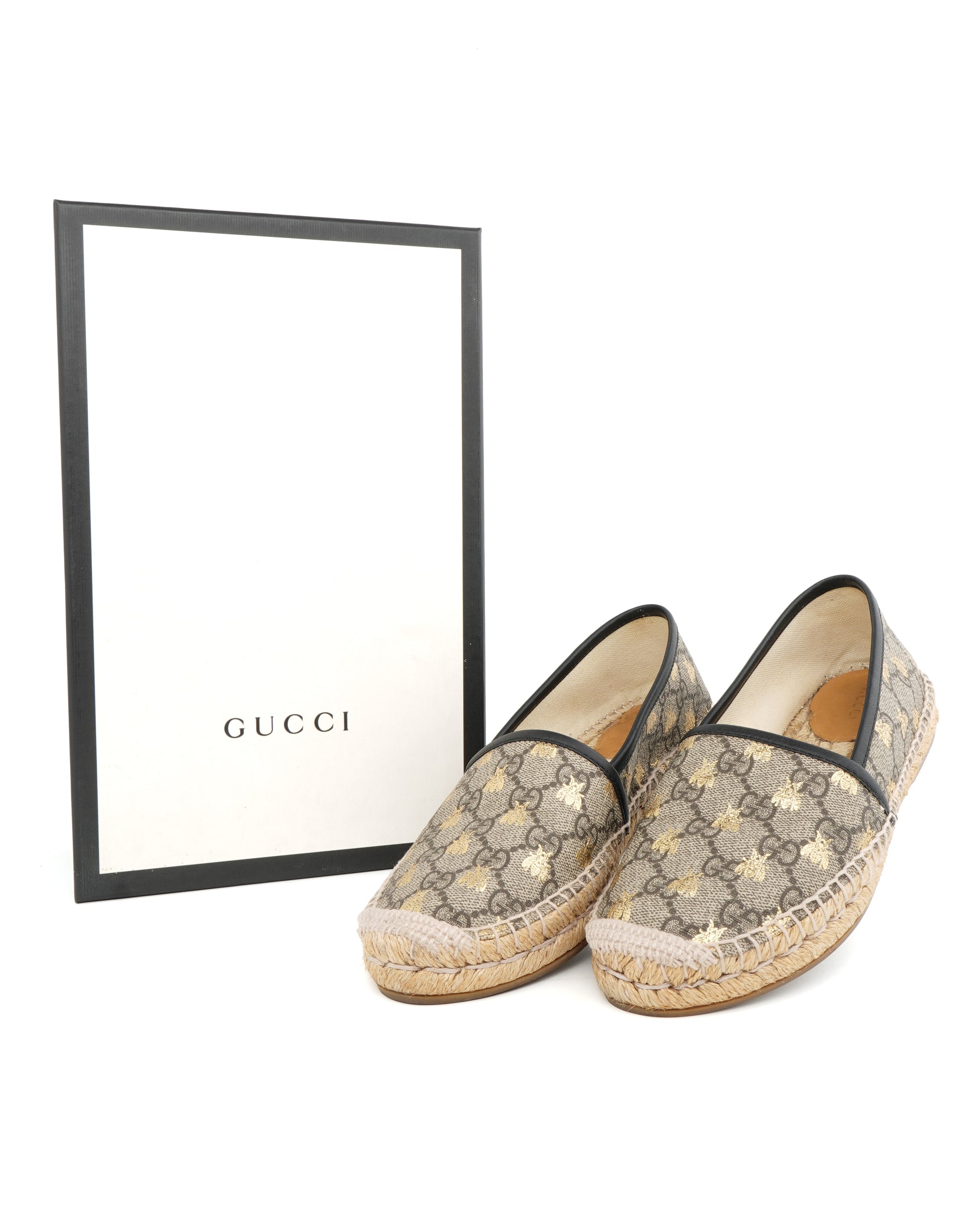 Gucci Supreme Bees Espadrilles 36