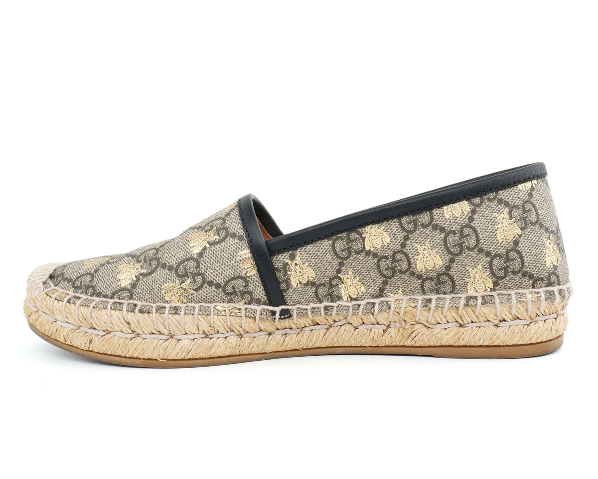 Gucci Supreme Bees Espadrilles 36