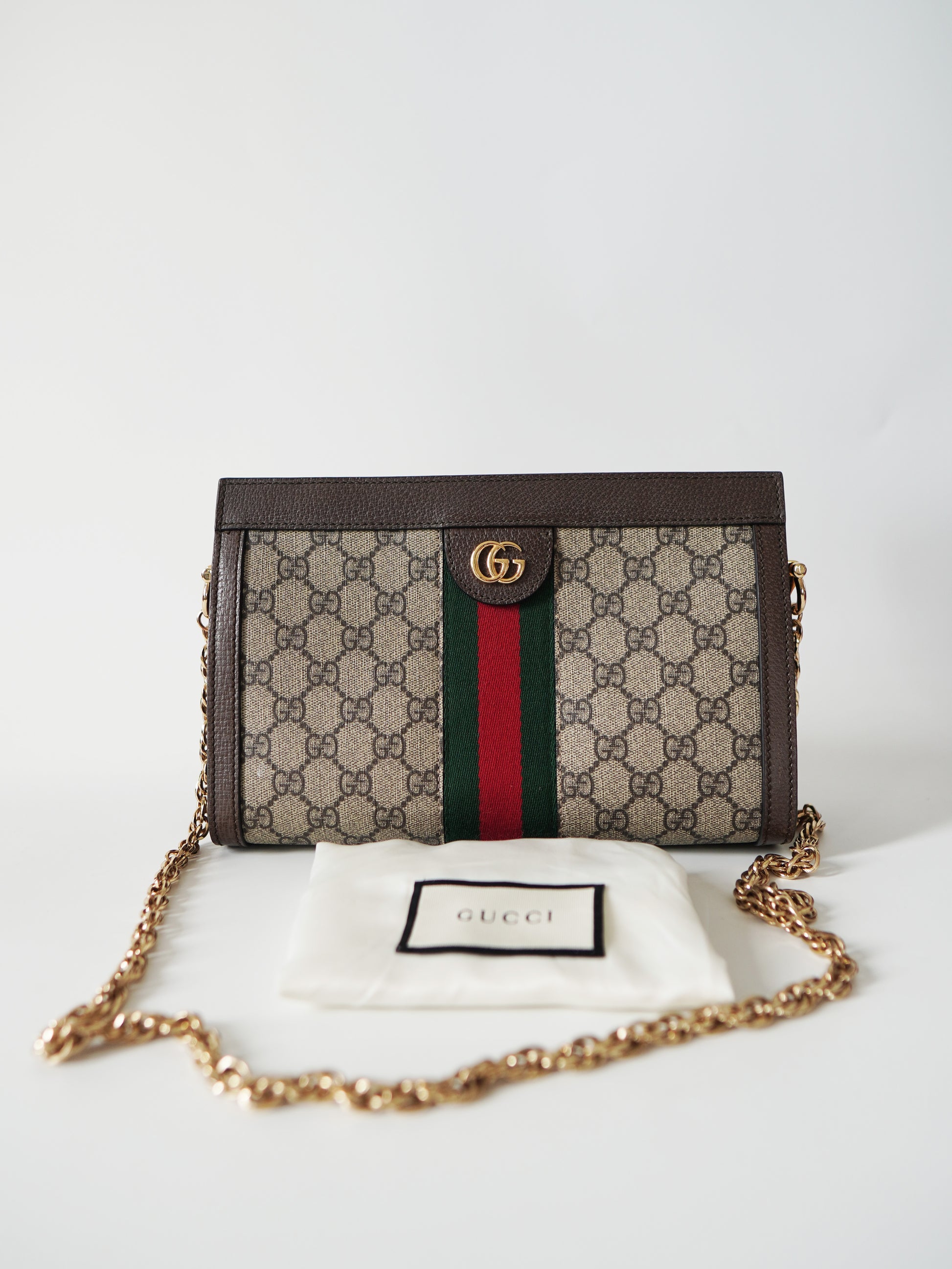 Gucci Ophidia Chain Shoulder Bag