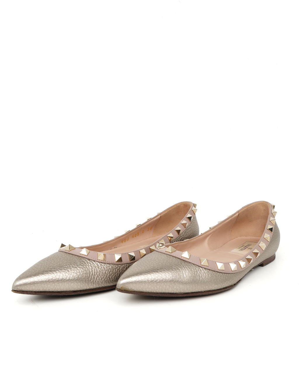 Valentino Rockstud Ballet Flats 36