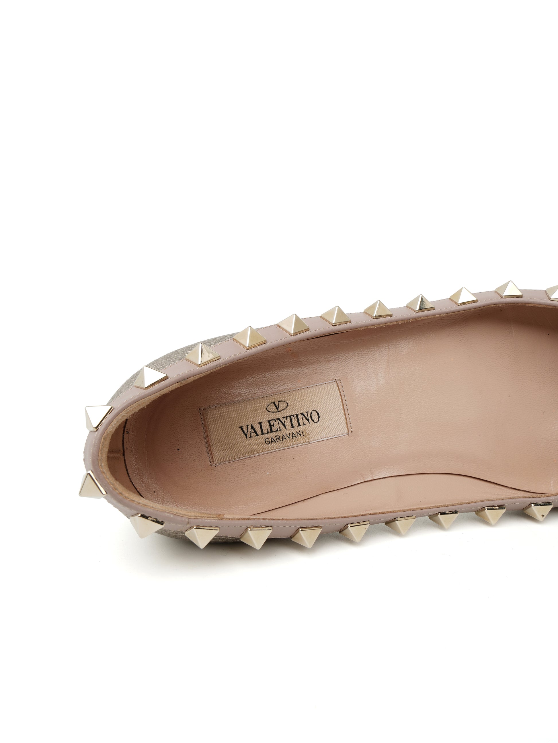 Valentino Rockstud Ballet Flats 36
