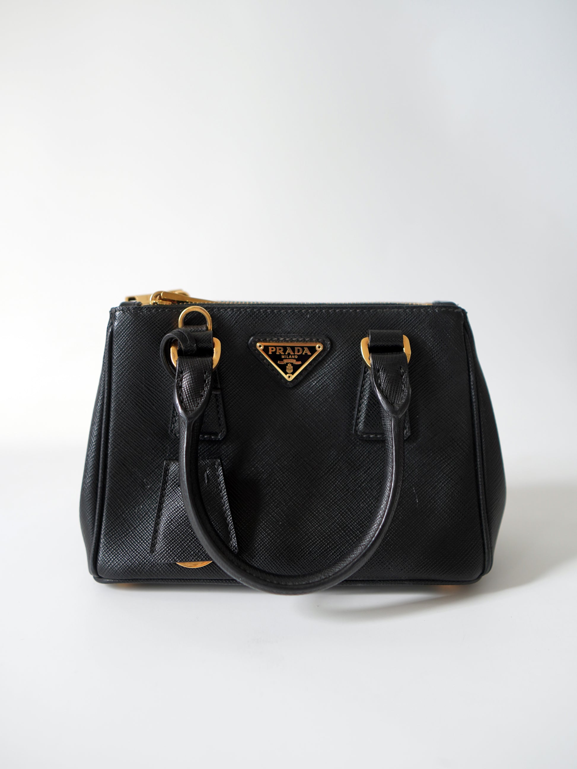 Prada Saffiano Lux Galleria Micro