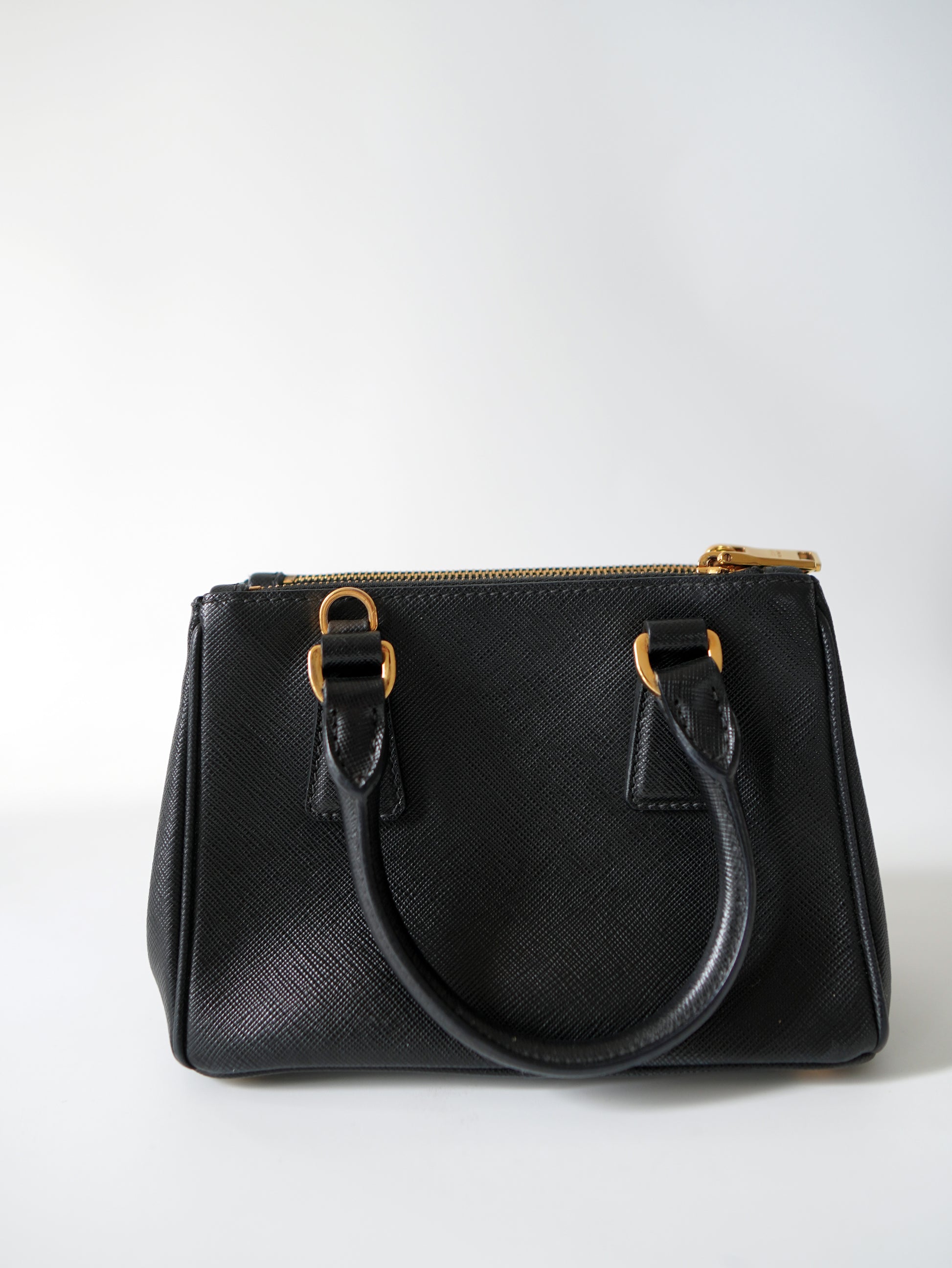 Prada Saffiano Lux Galleria Micro