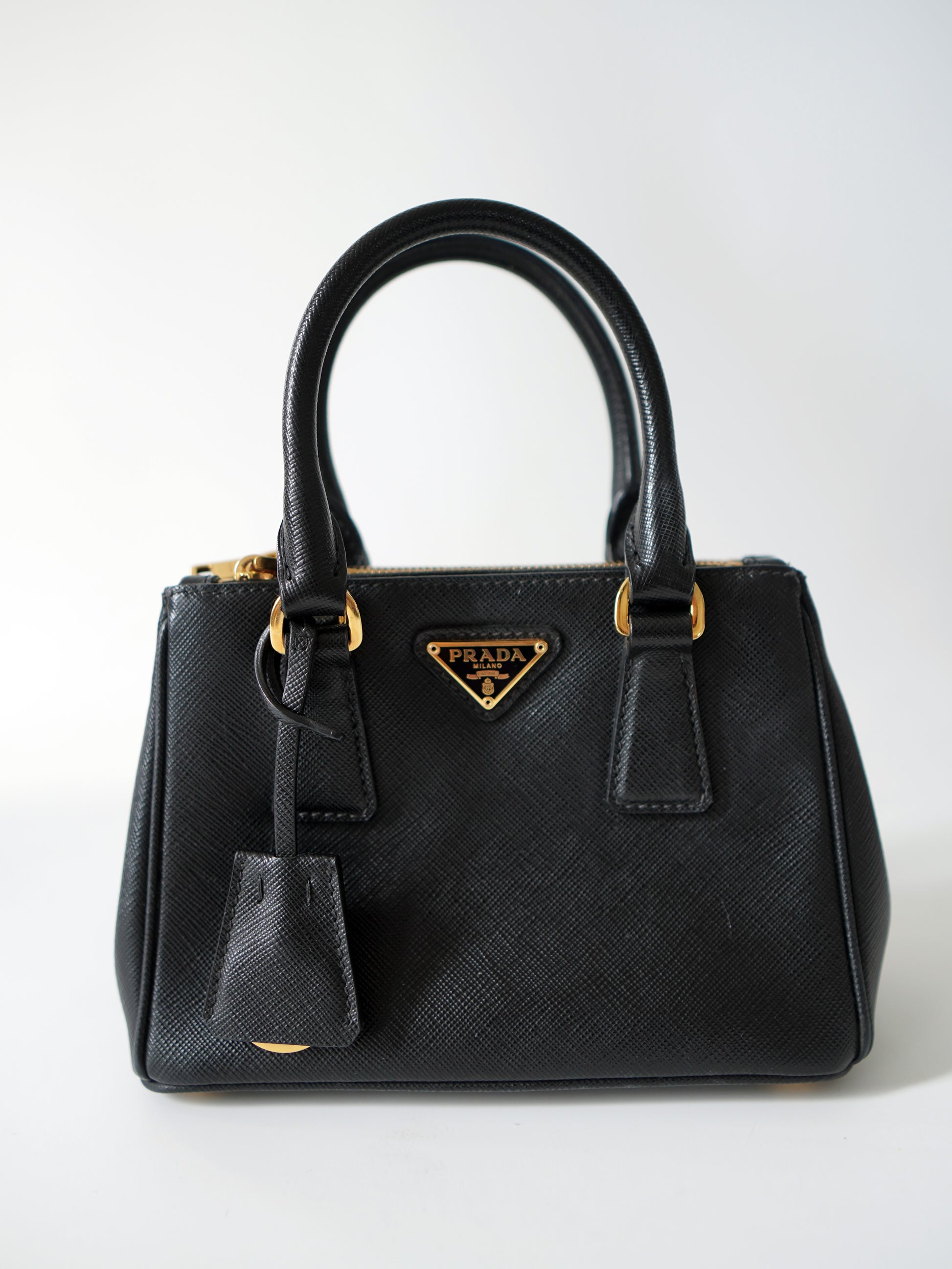 Prada Saffiano Lux Galleria Micro