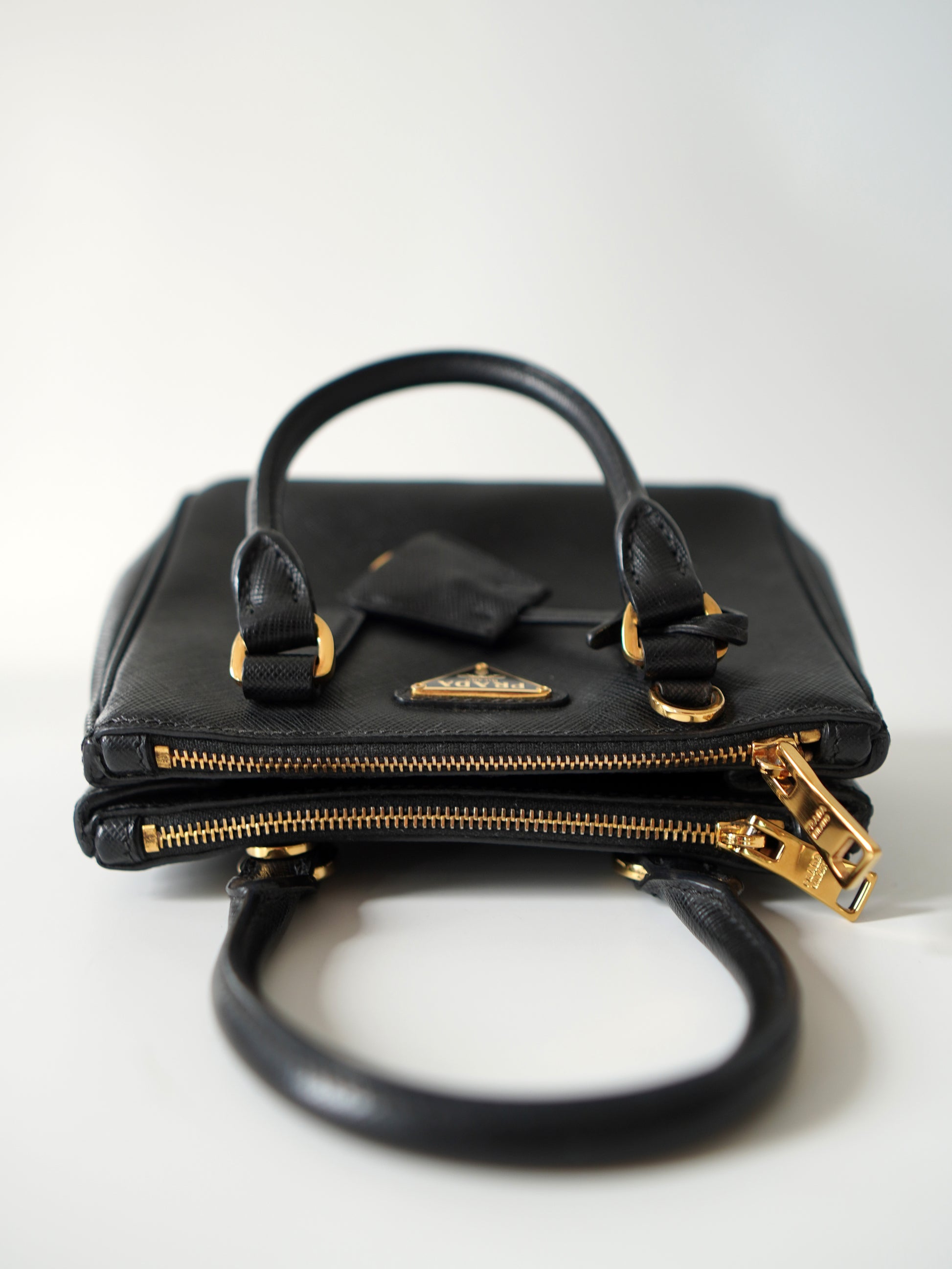 Prada Saffiano Lux Galleria Micro