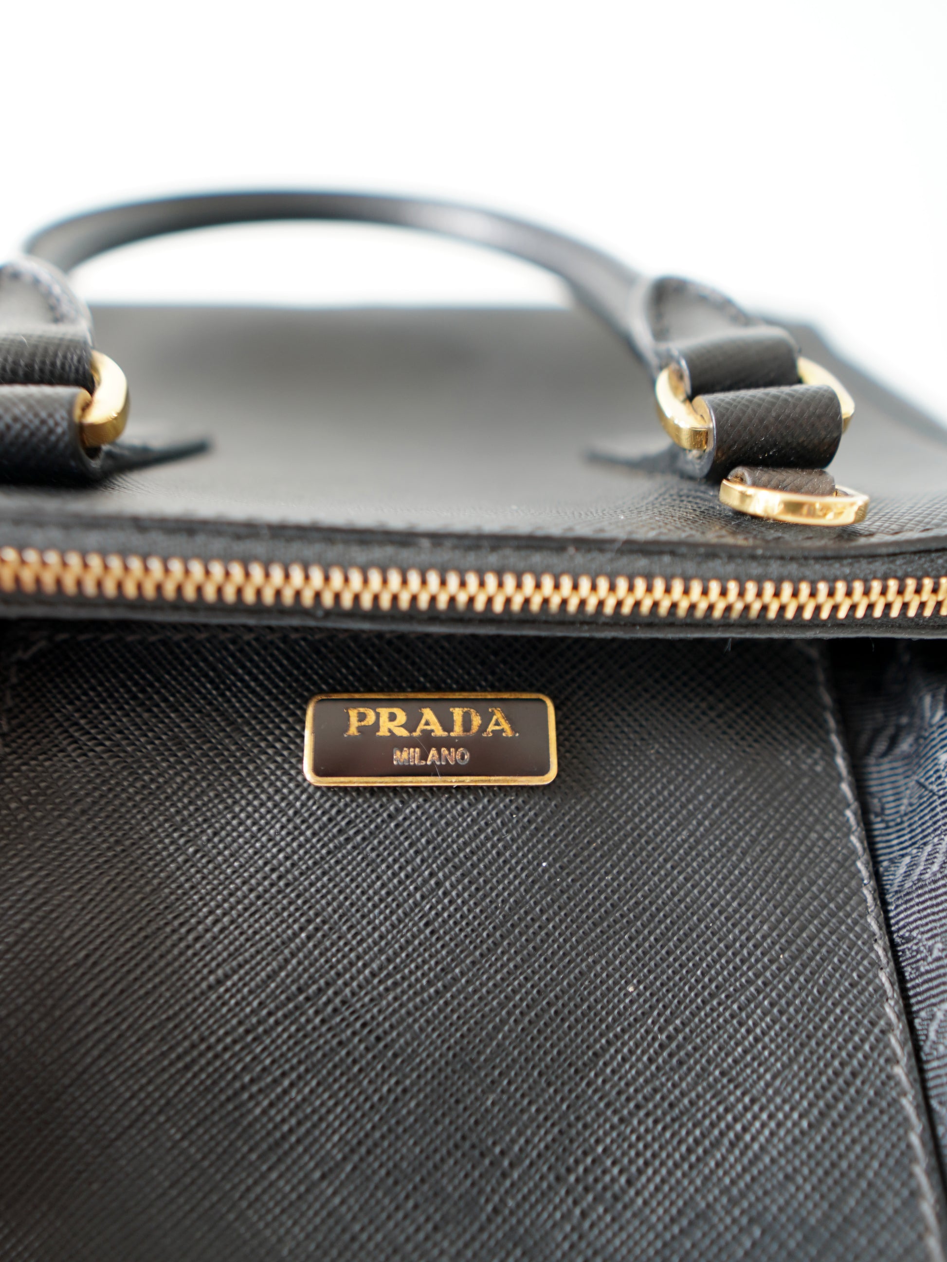 Prada Saffiano Lux Galleria Micro