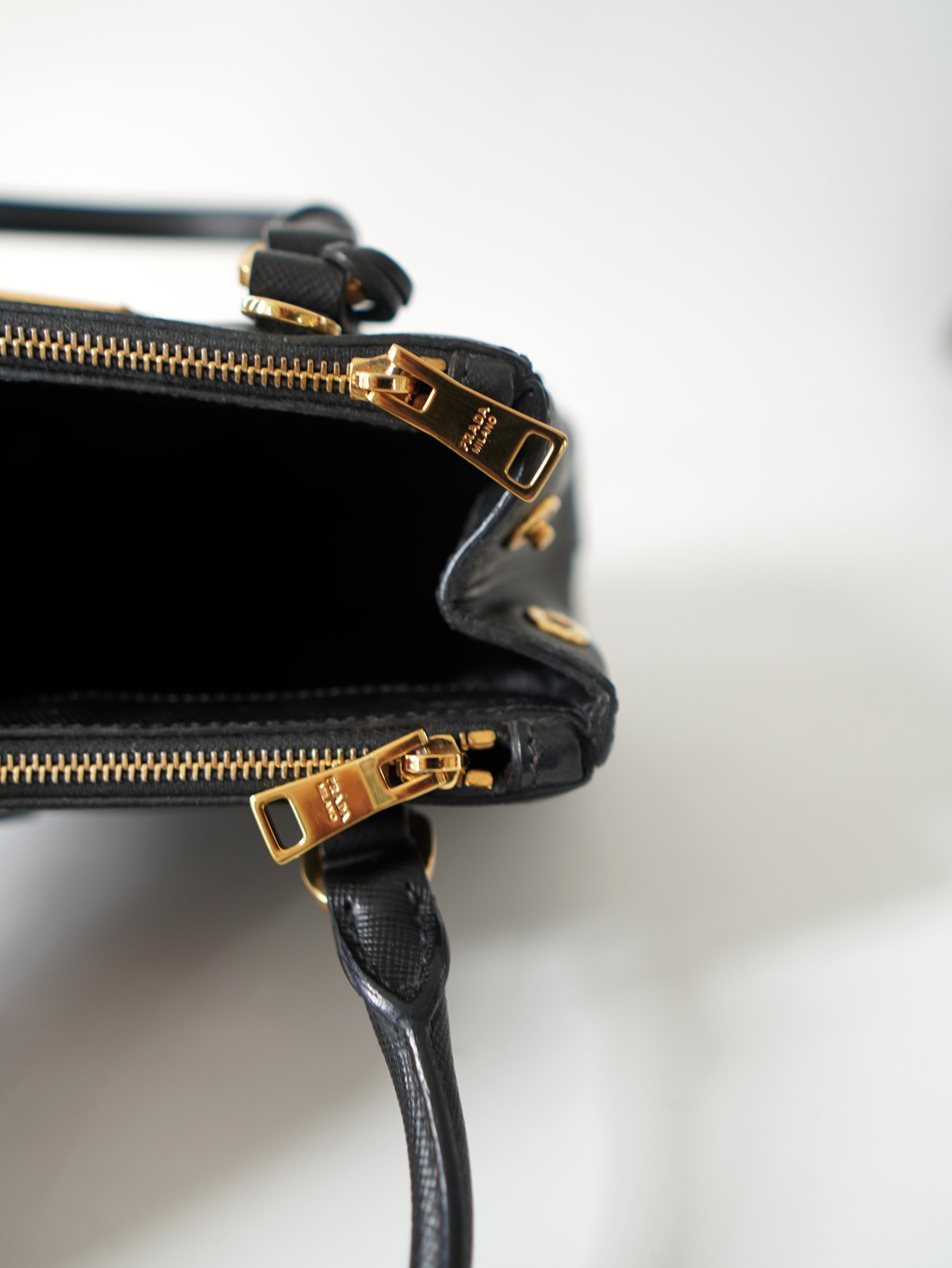 Prada Saffiano Lux Galleria Micro