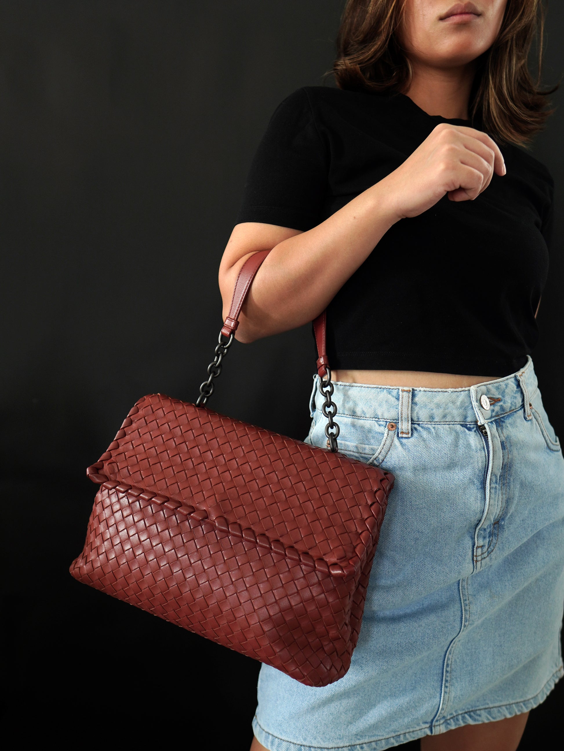 Bottega Veneta Intrecciato Olimpia Small