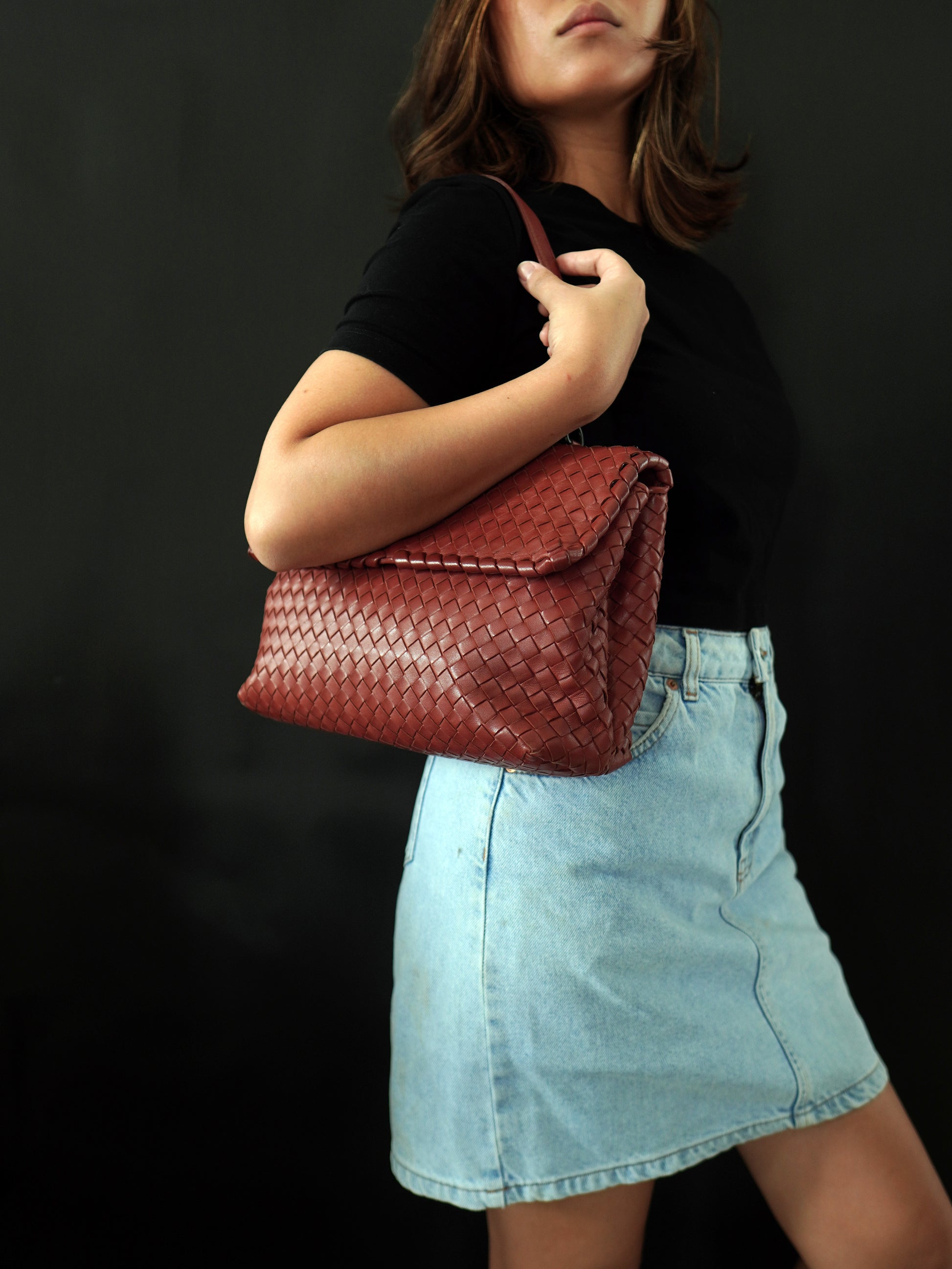 Bottega Veneta Intrecciato Olimpia Small