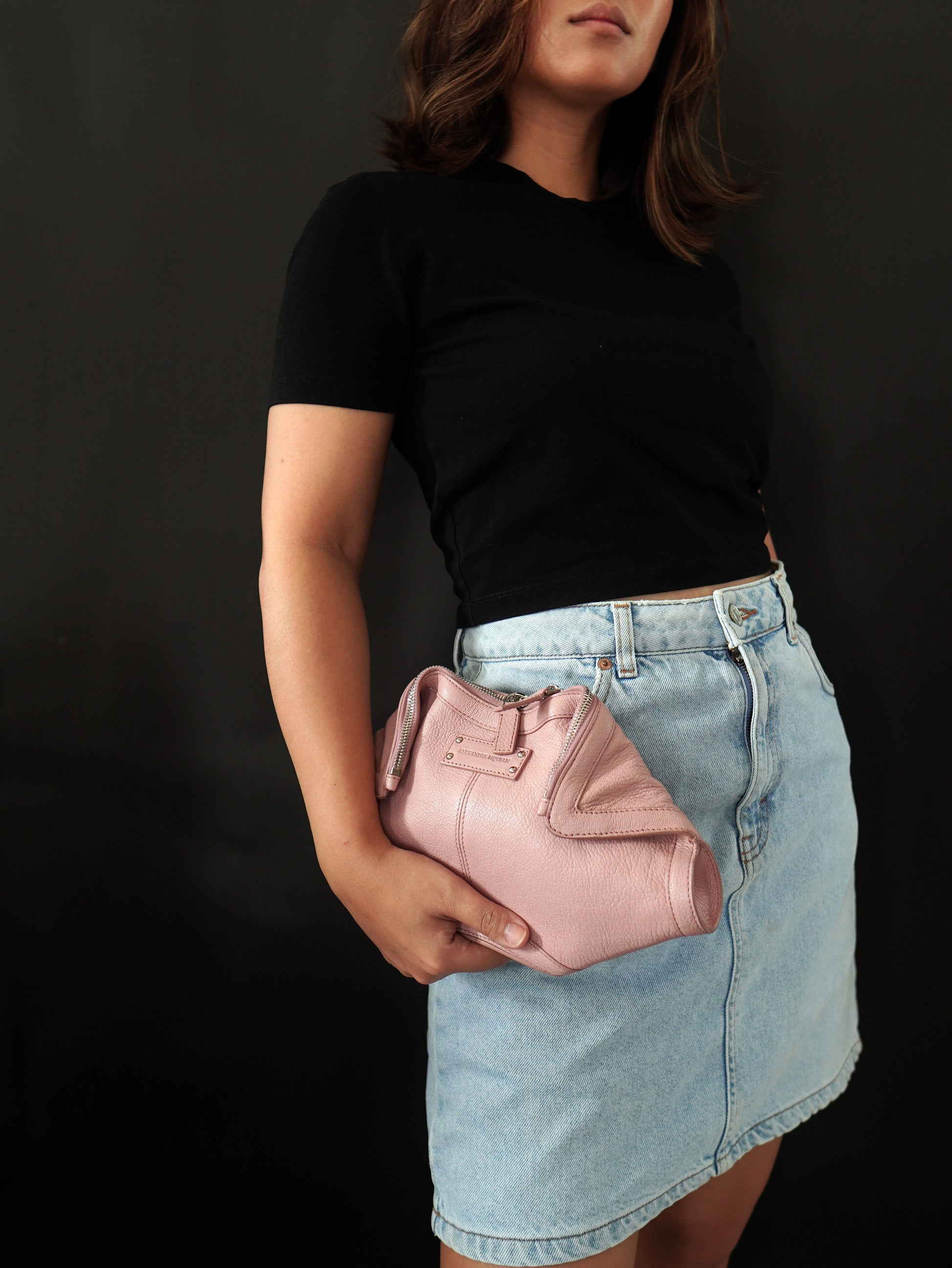 Alexander Mcqueen Manta Clutch