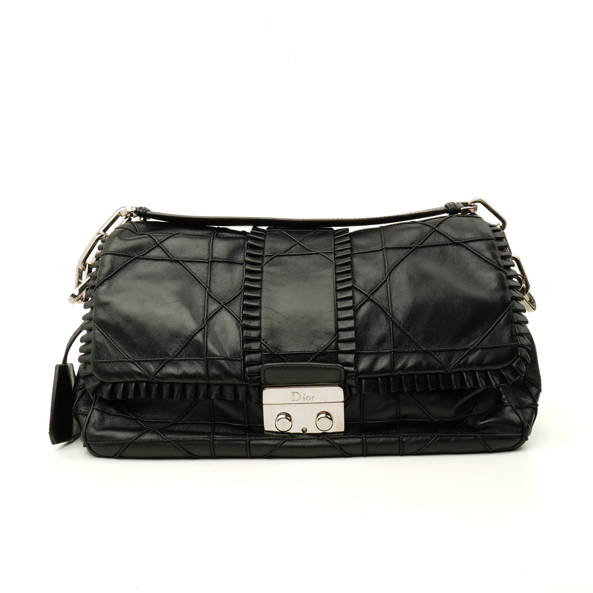 Dior New Lock Ruffle Flap