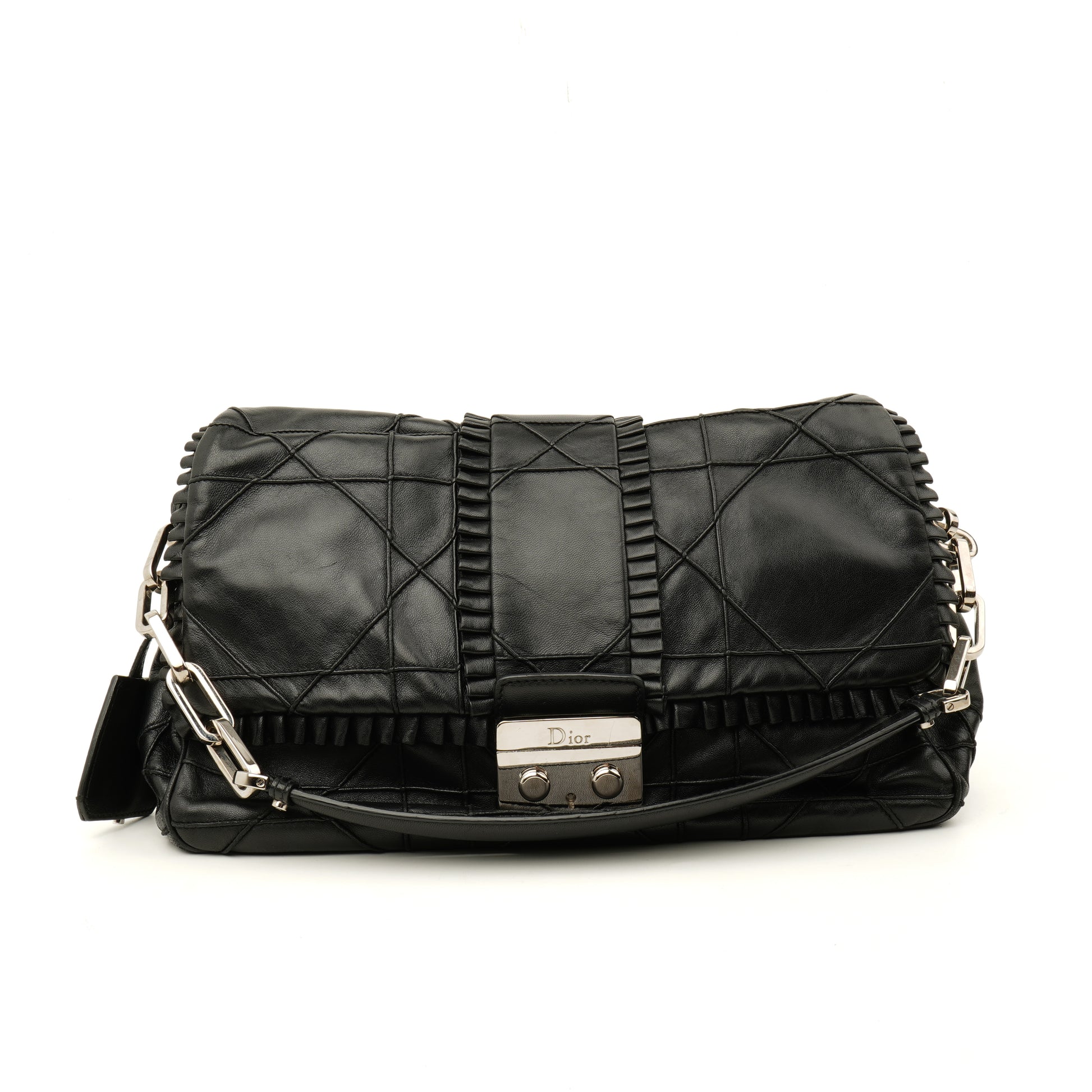 Dior New Lock Ruffle Flap