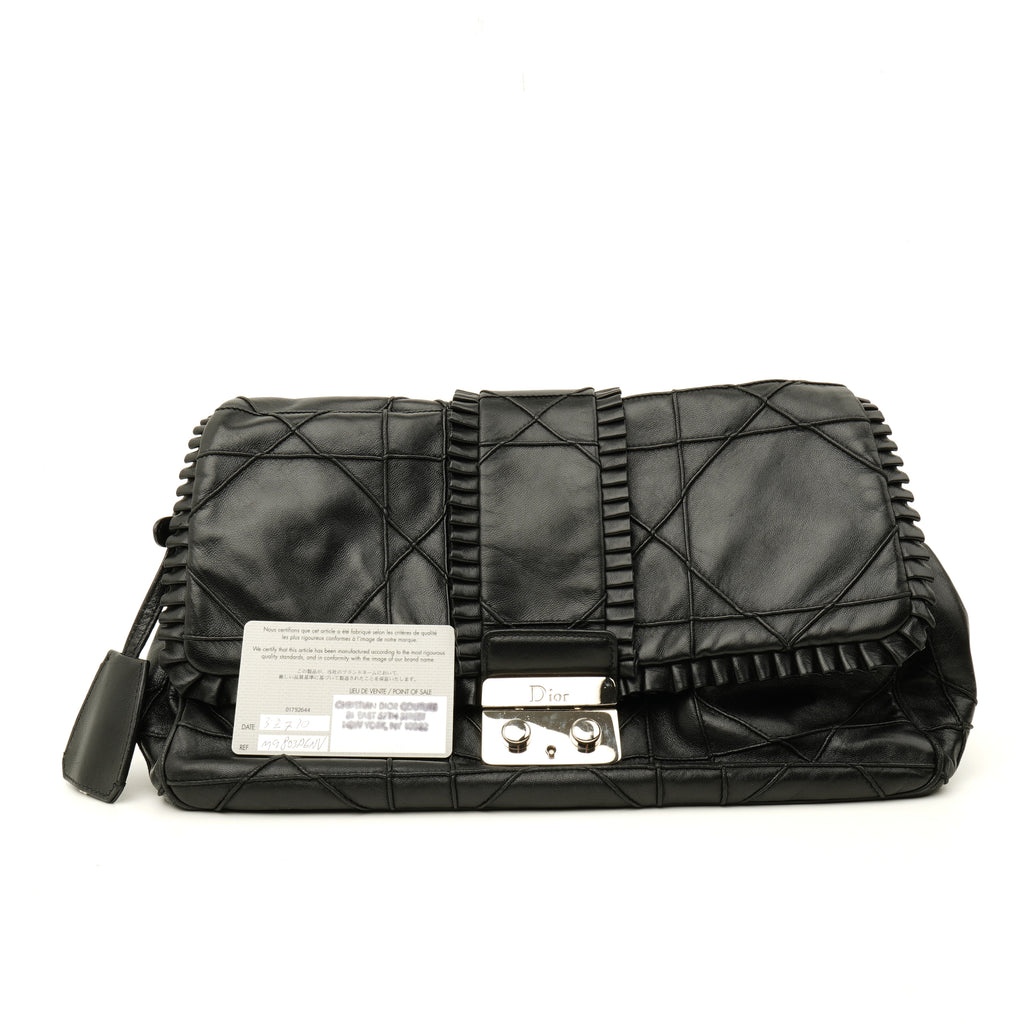 Dior New Lock Ruffle Flap