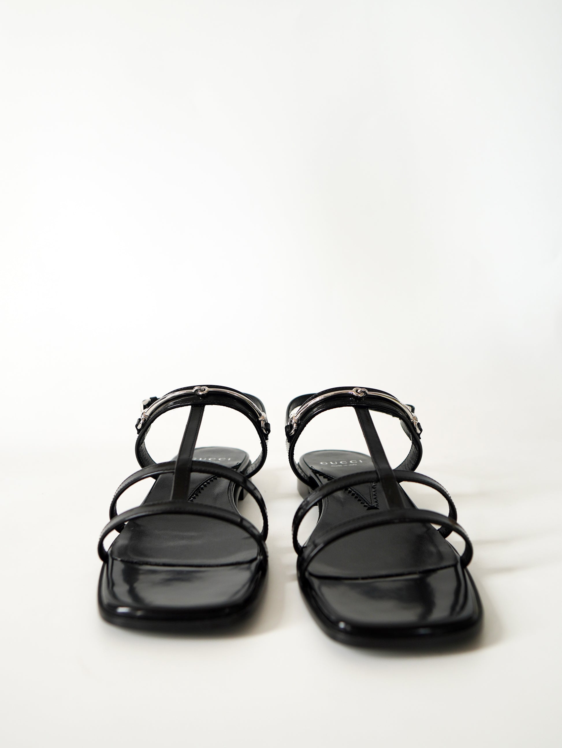 Gucci Horsebit Divine Sandals 37