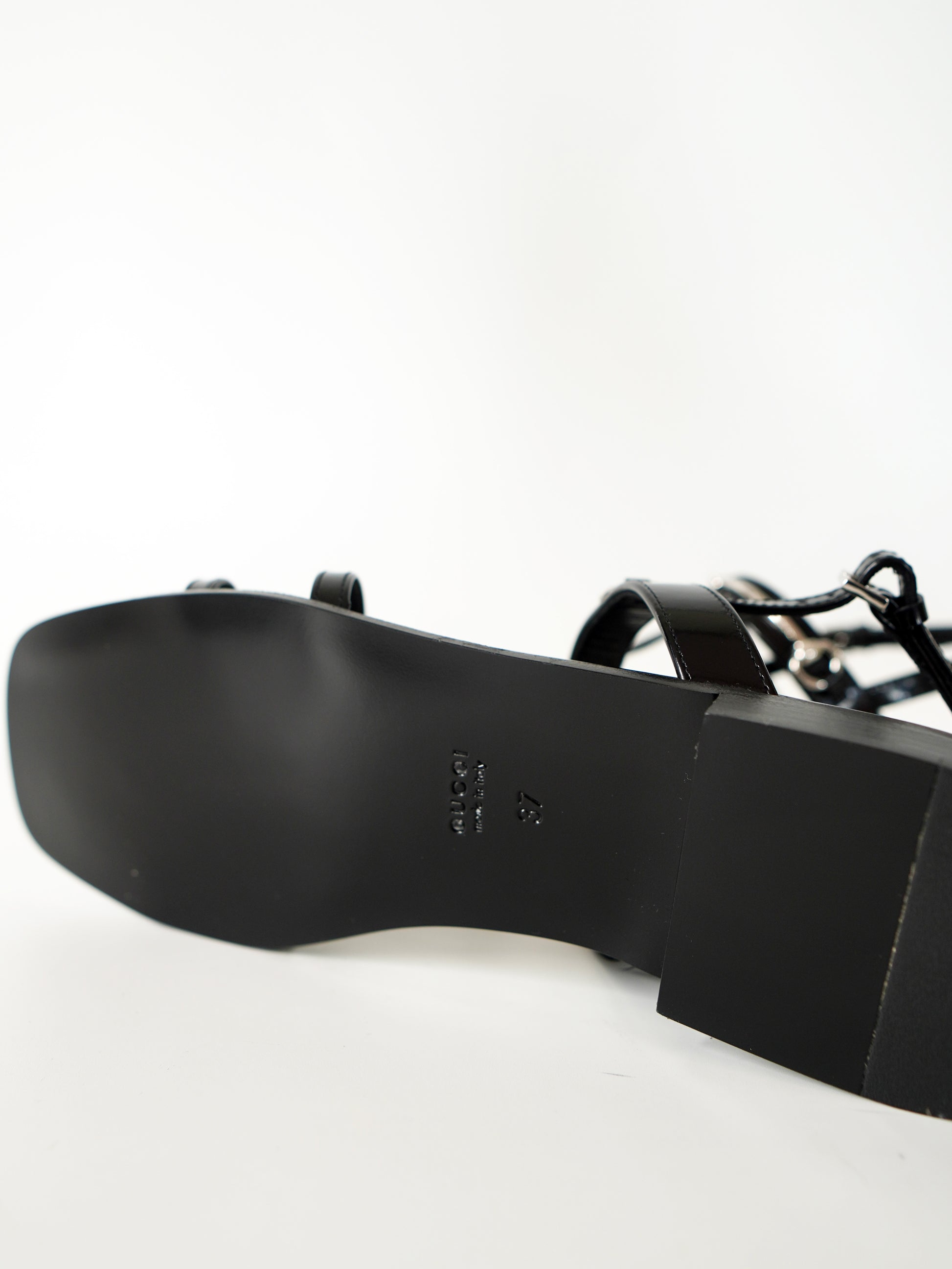 Gucci Horsebit Divine Sandals 37