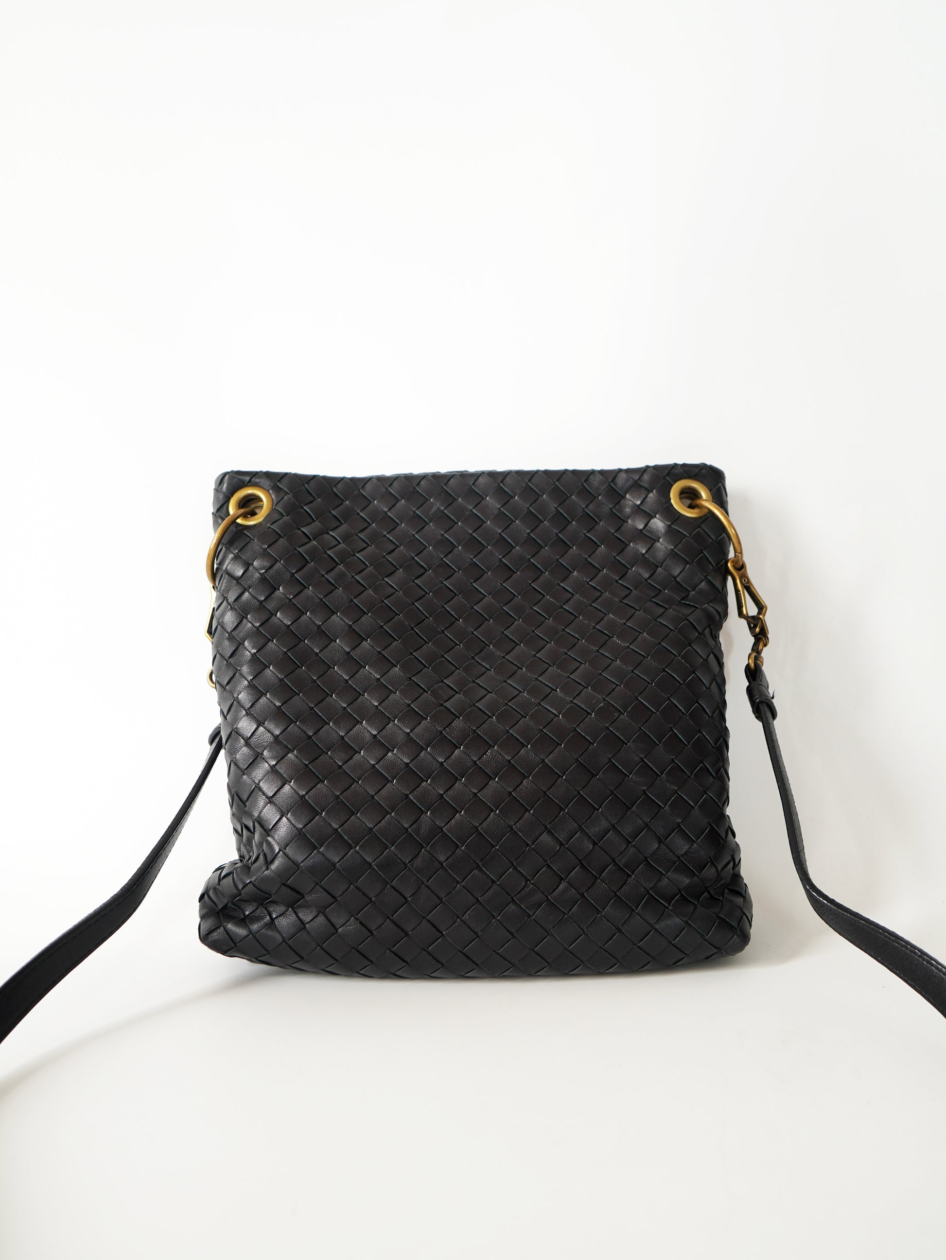 Bottega Veneta Intrecciato Messenger Bag