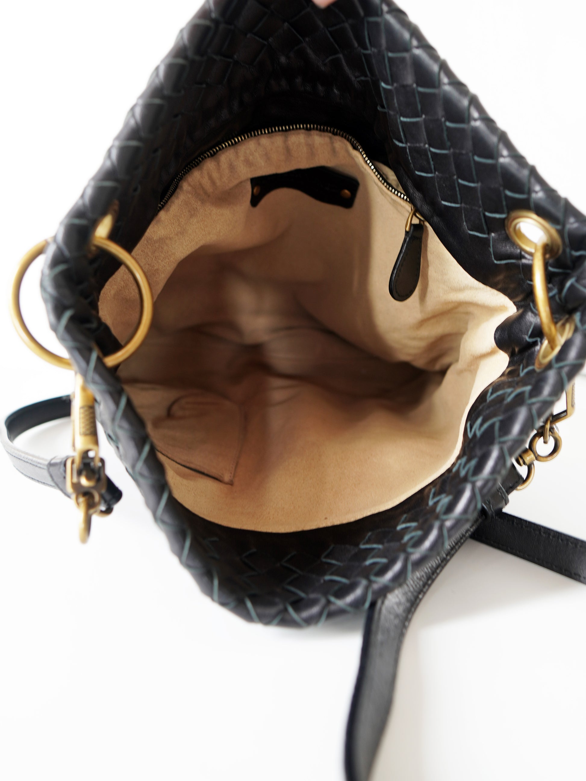 Bottega Veneta Intrecciato Messenger Bag