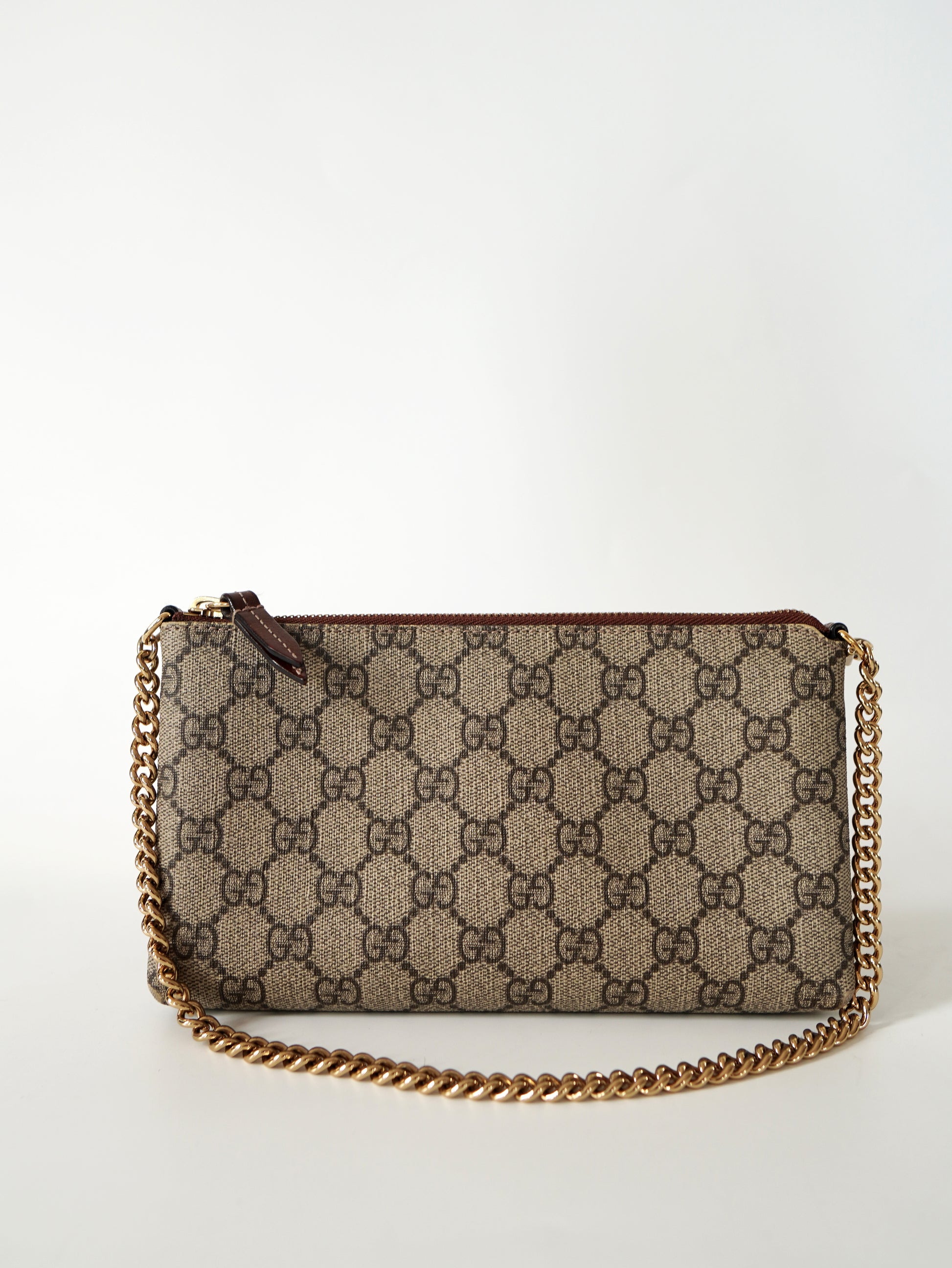 Gucci Supreme Monogram Wrist Wallet