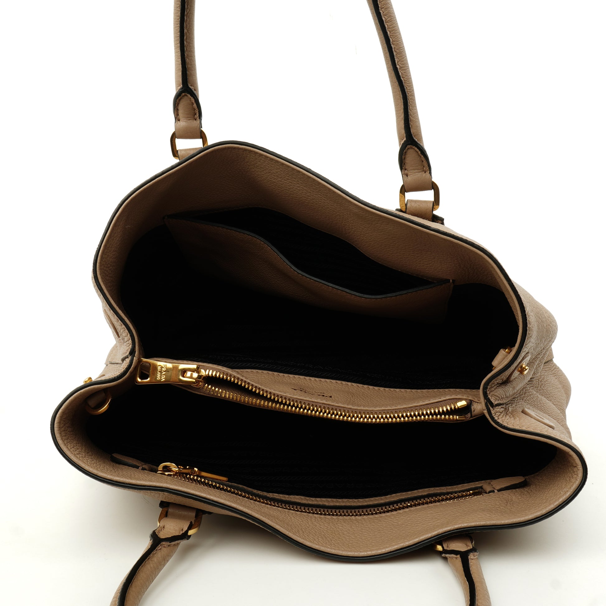 Prada Vitello Phenix Shoulder Bag