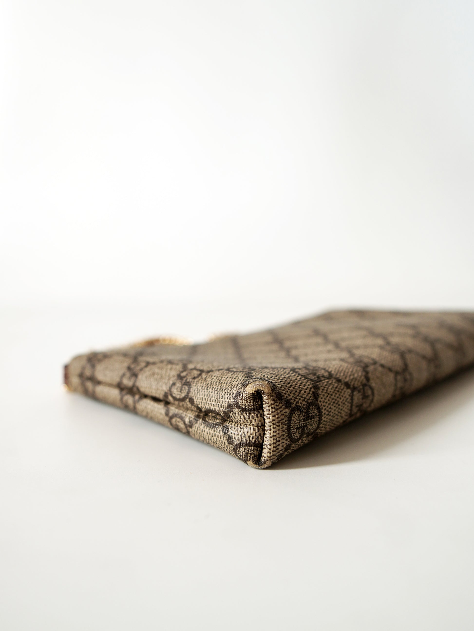 Gucci Supreme Monogram Wrist Wallet