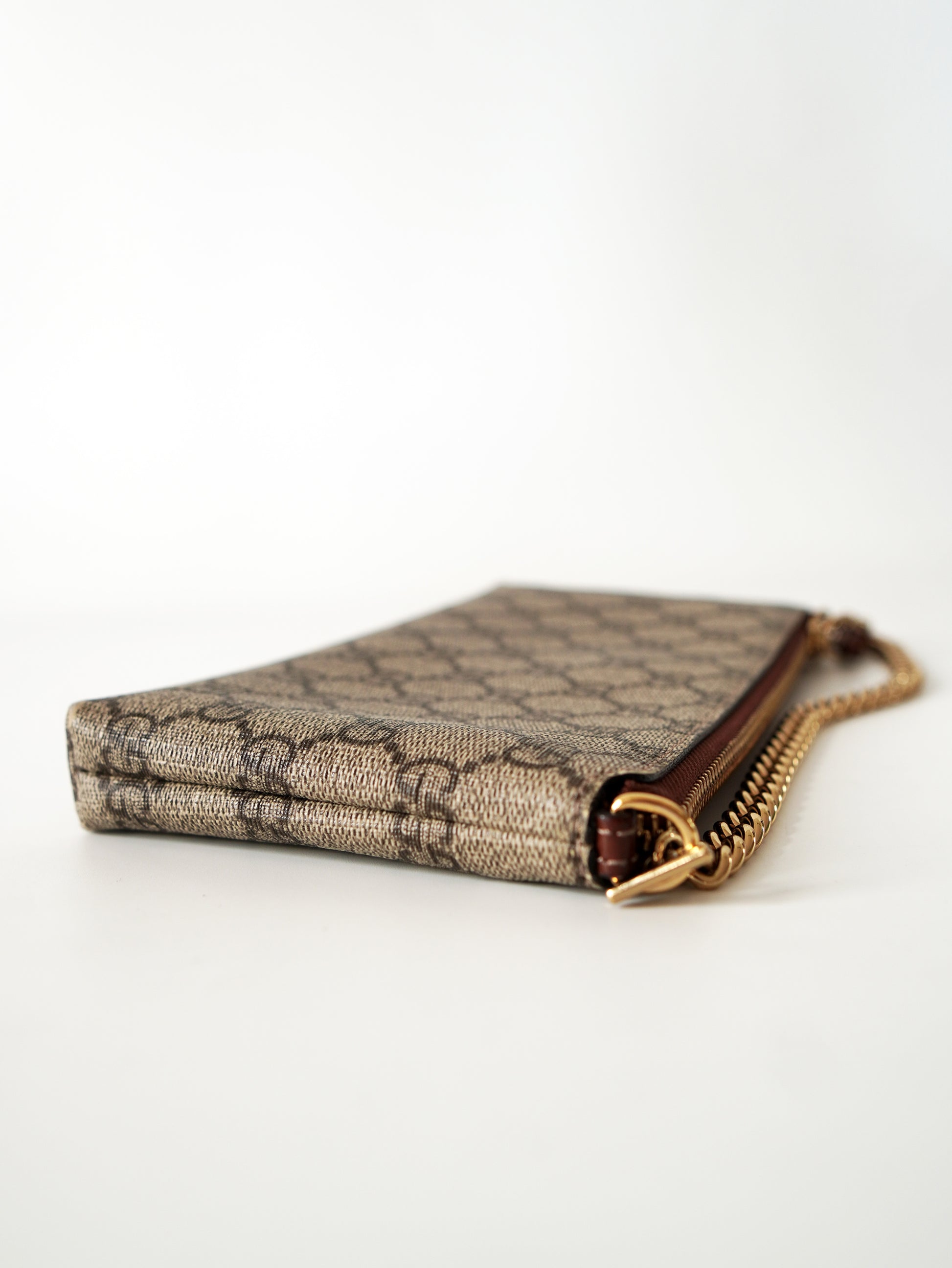 Gucci Supreme Monogram Wrist Wallet