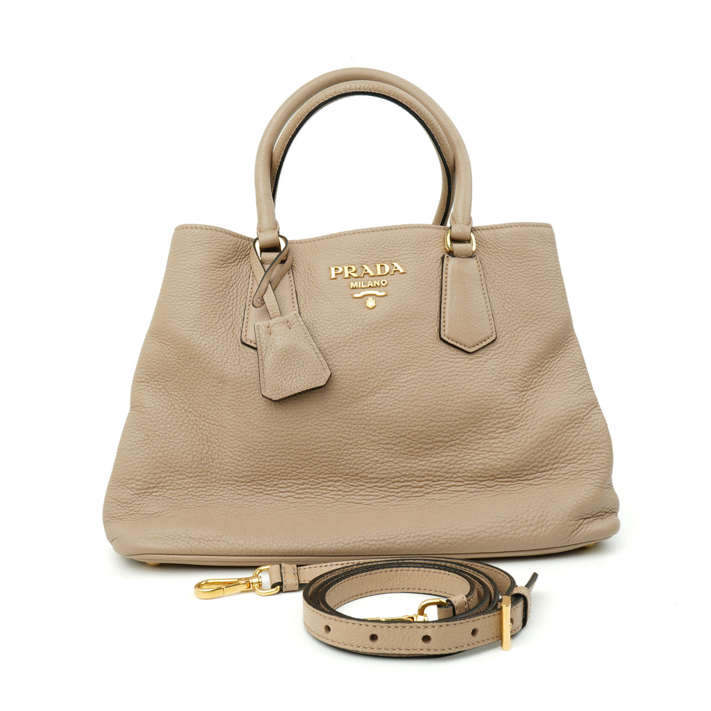 Prada Vitello Phenix Shoulder Bag