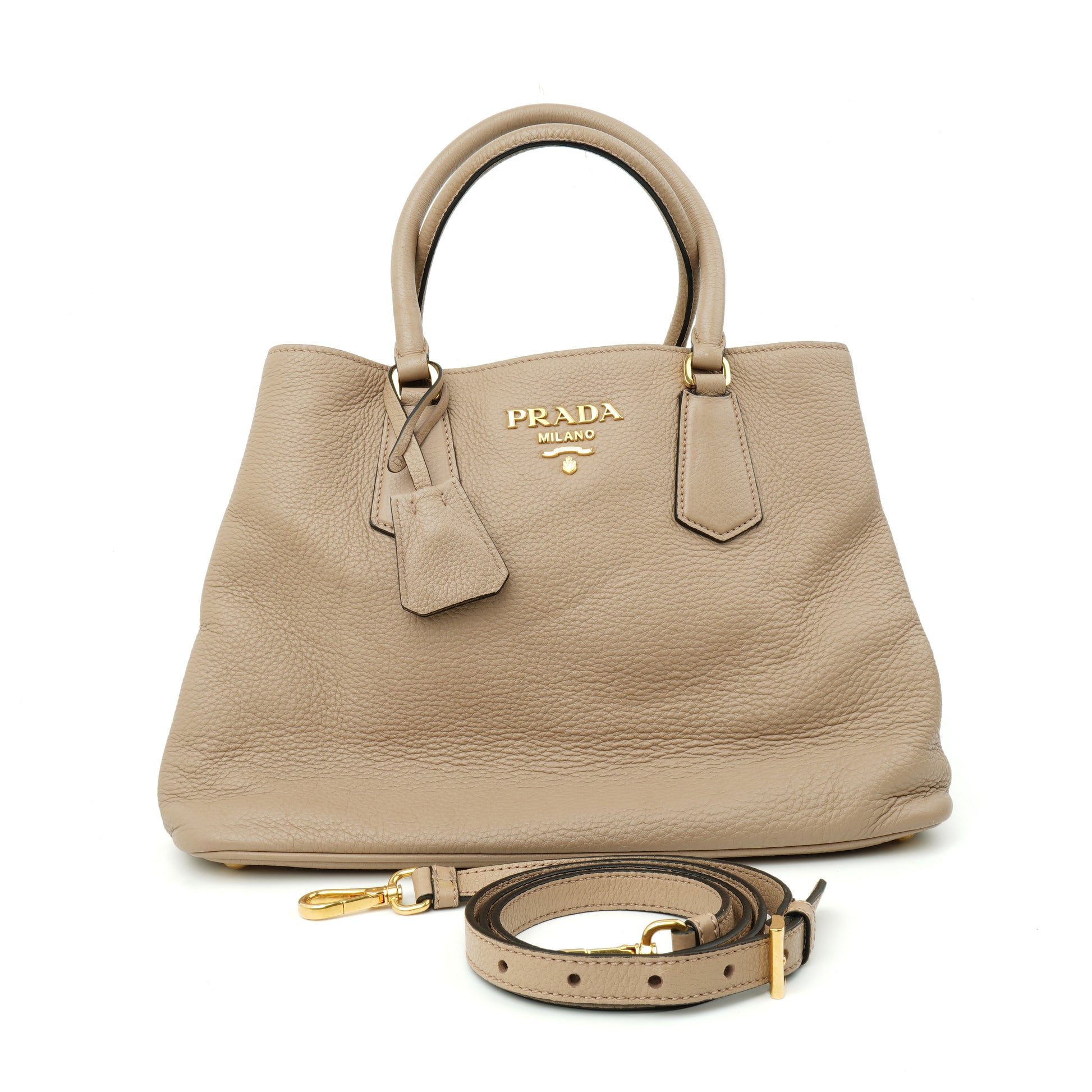 Prada Vitello Phenix Shoulder Bag