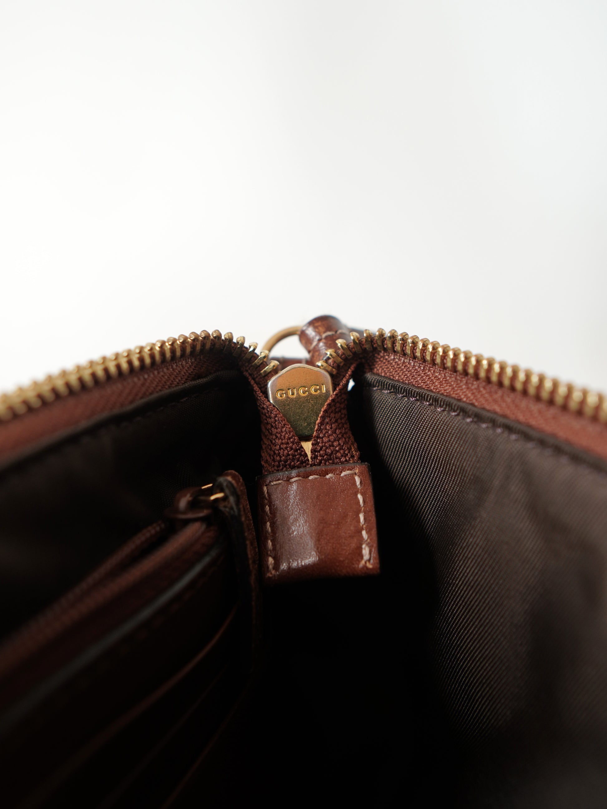 Gucci Supreme Monogram Wrist Wallet