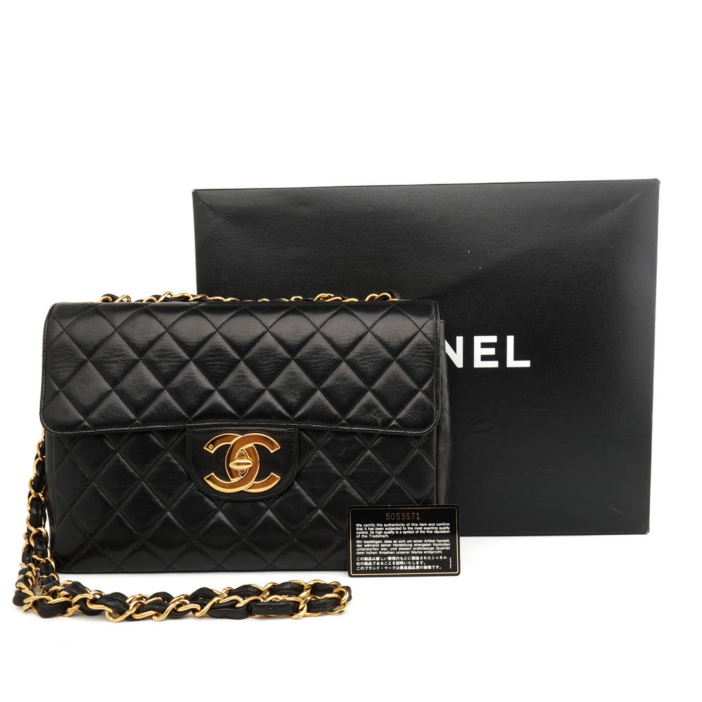Chanel Single Flap Jumbo Lambskin