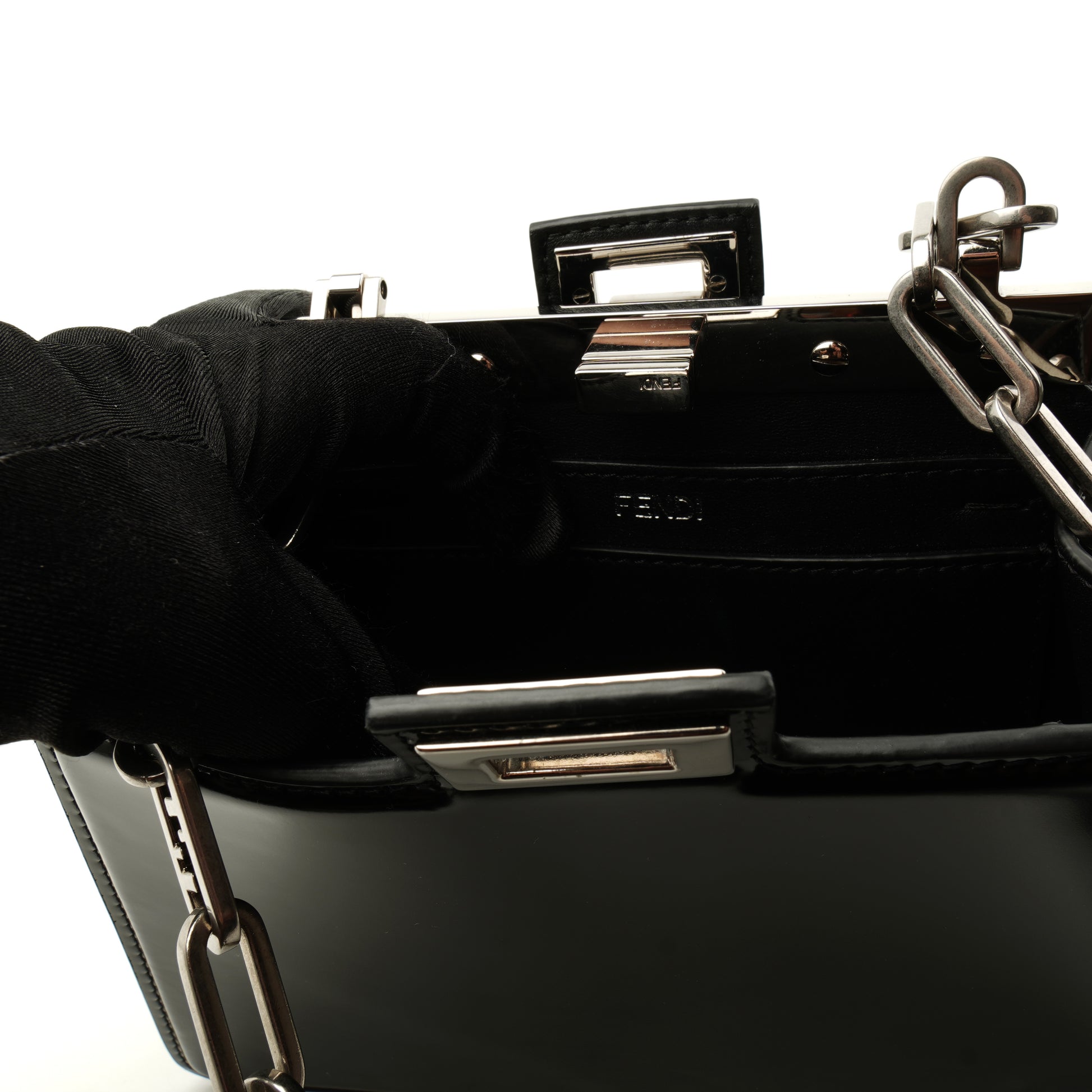 Fendi Peekaboo Cut Chain Link