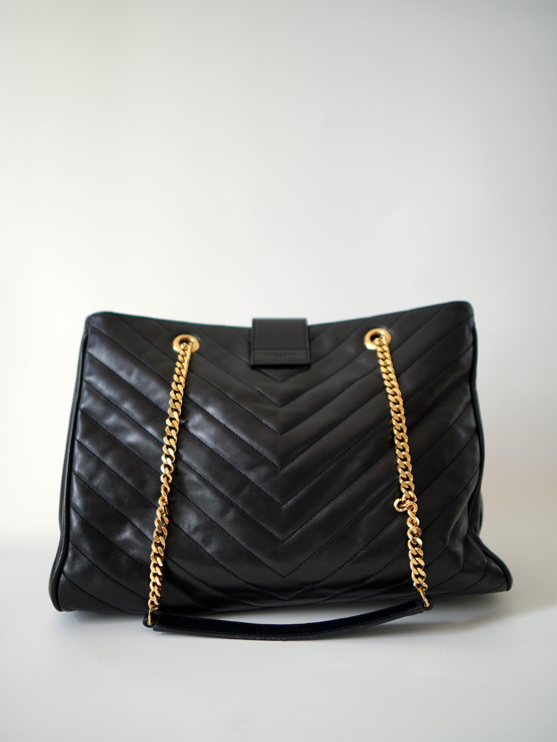 Saint Laurent Cassandre Chain Tote