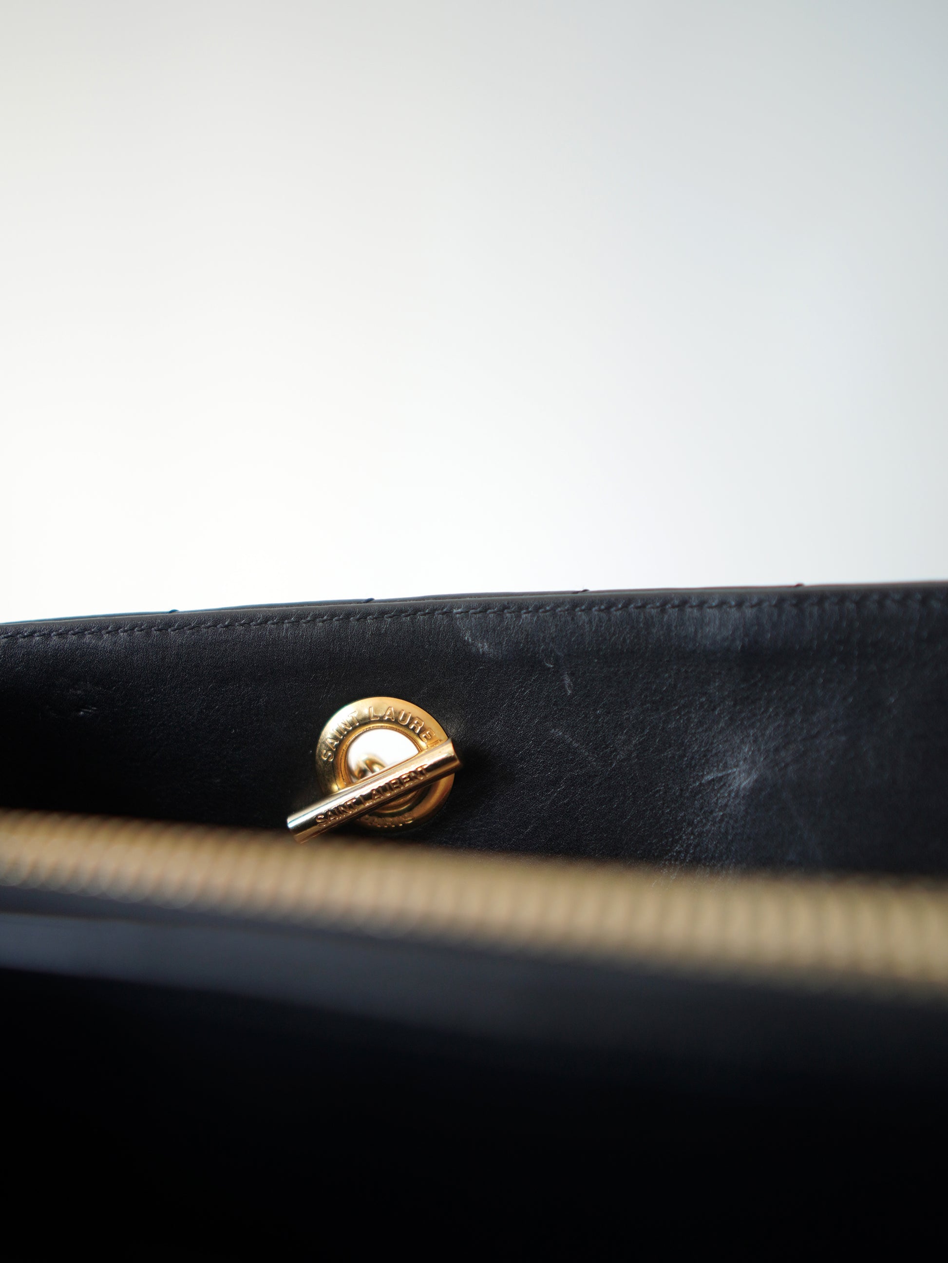 Saint Laurent Cassandre Chain Tote