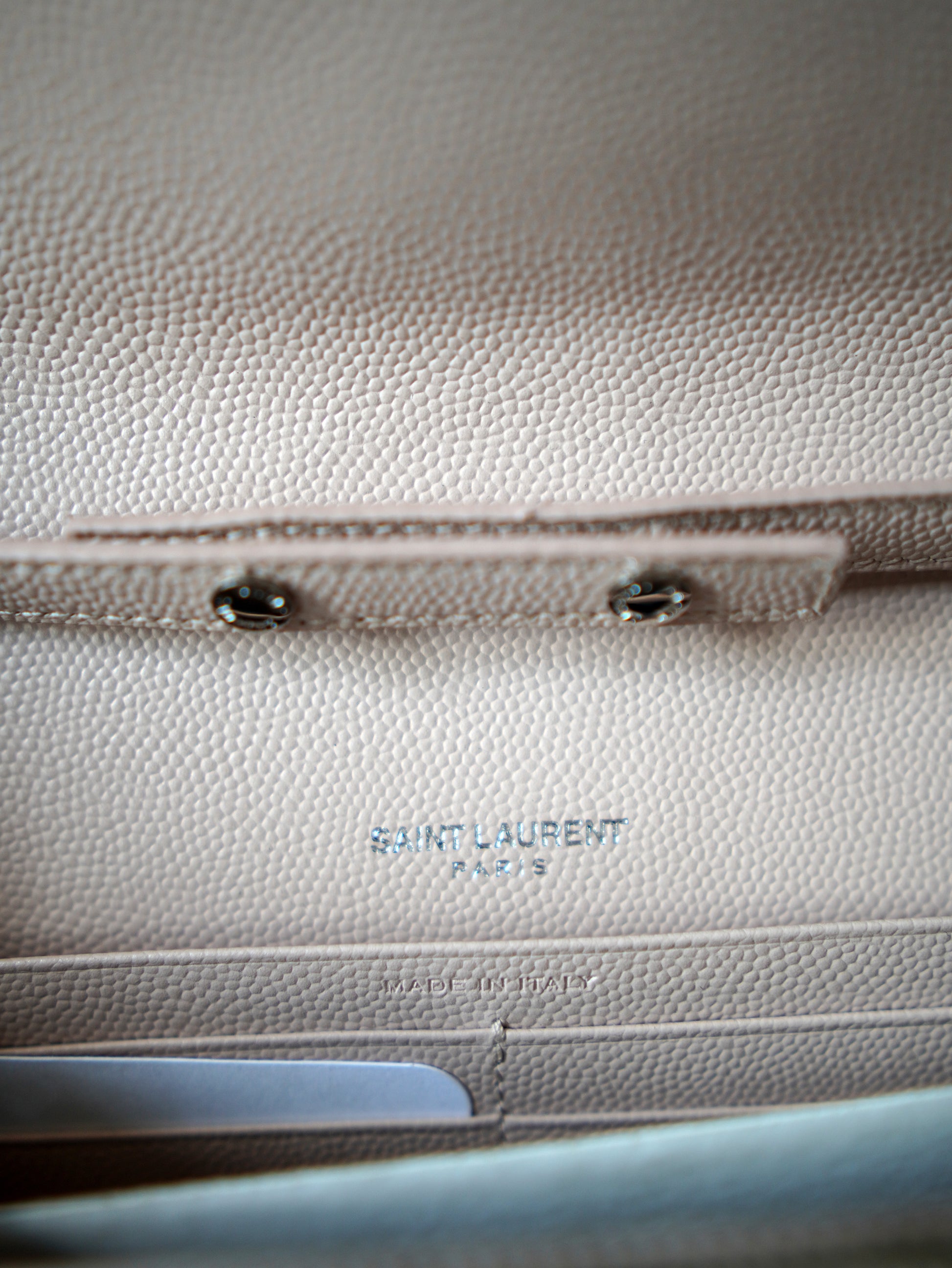 Saint Laurent Envelope Wallet on Chain