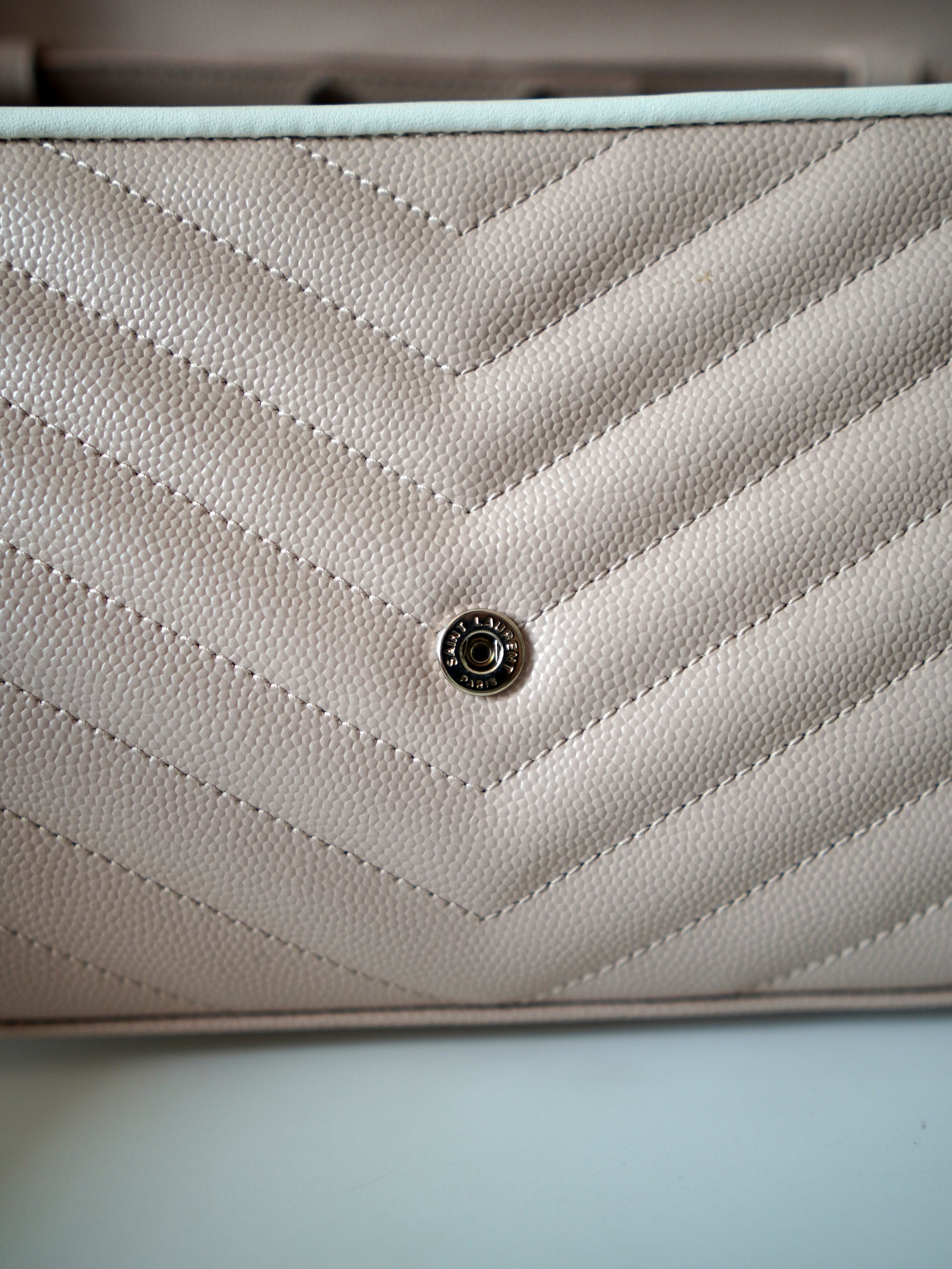 Saint Laurent Envelope Wallet on Chain