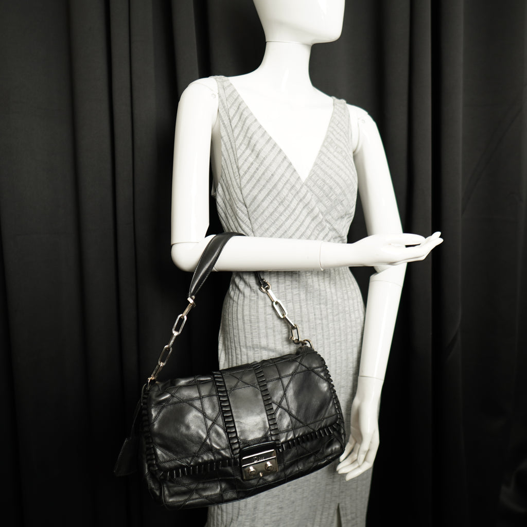 Dior New Lock Ruffle Flap