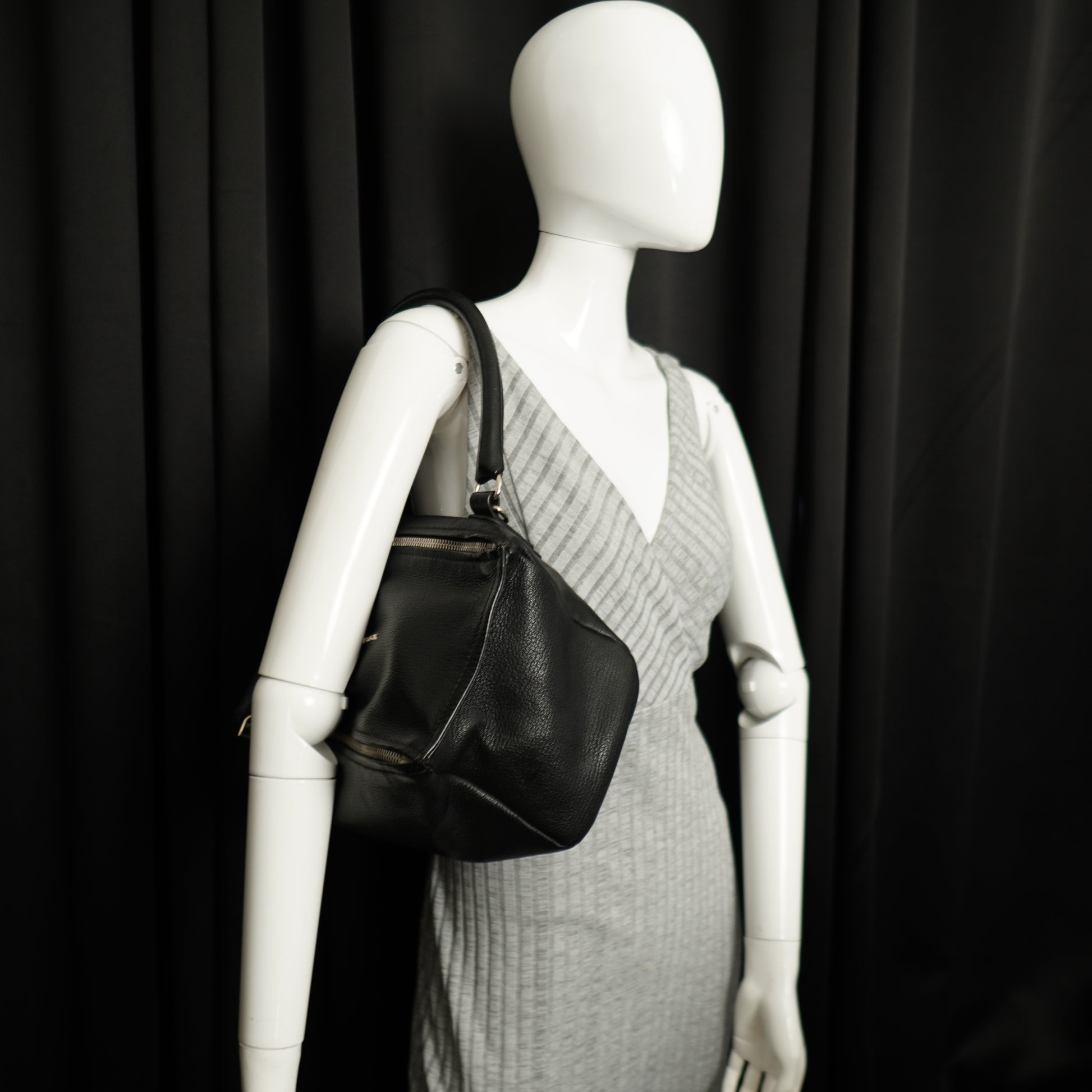 Givenchy Pandora Small Black Grained