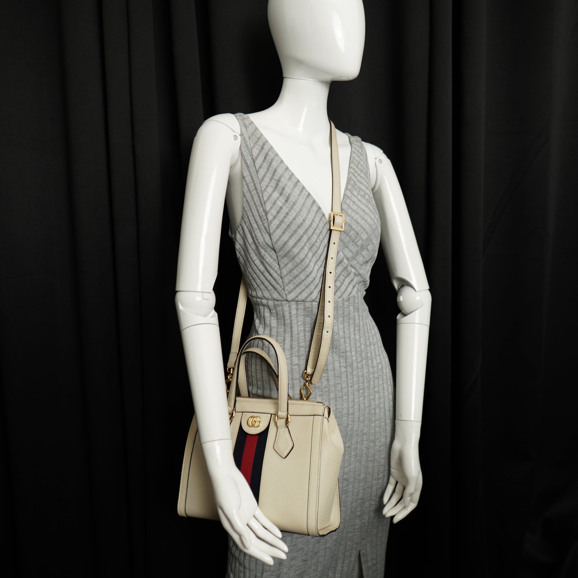 Gucci Web Ophidia Tote Small