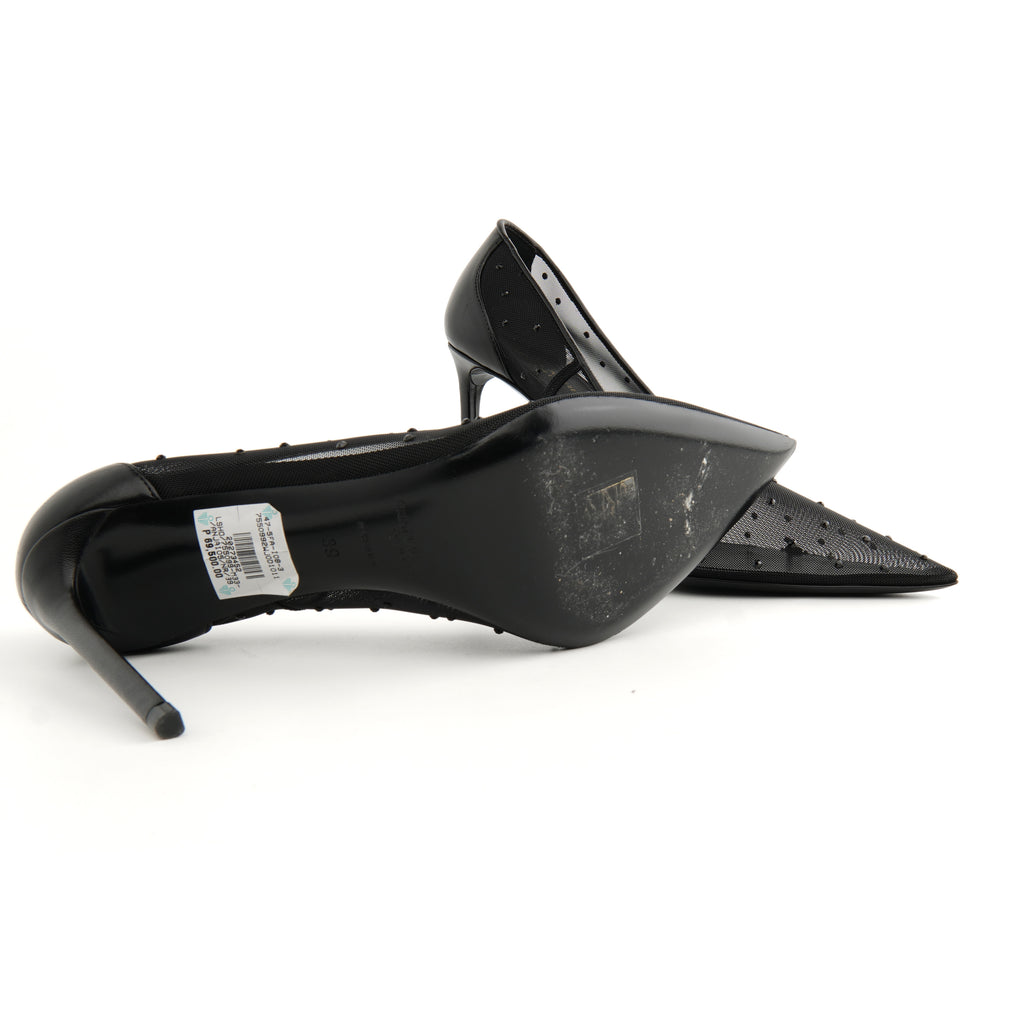 Saint Laurent Anja Rhinestone Pumps 39