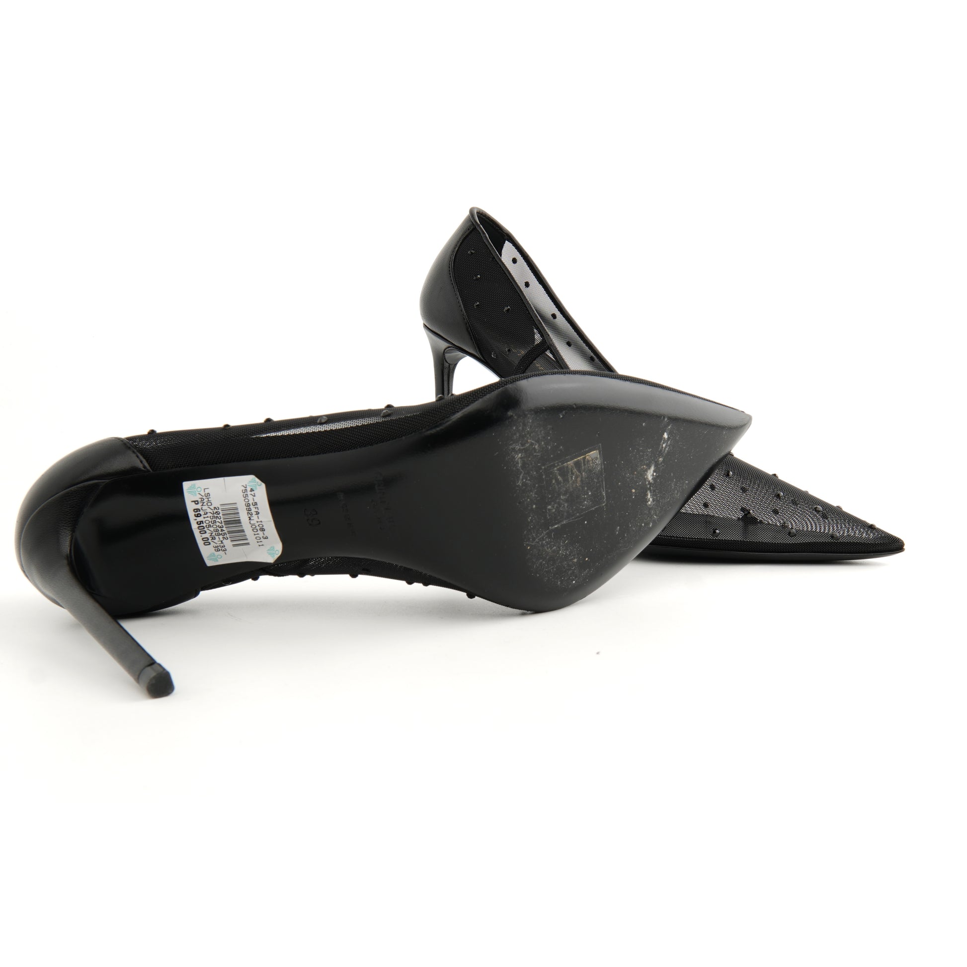 Saint Laurent Anja Rhinestone Pumps 39