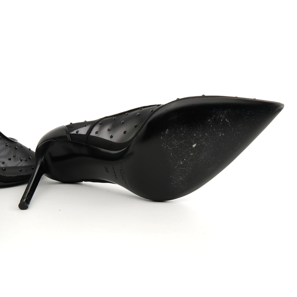 Saint Laurent Anja Rhinestone Pumps 39