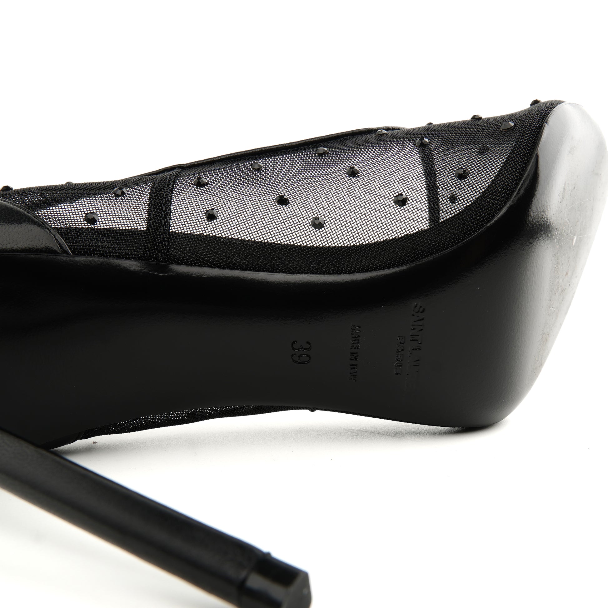 Saint Laurent Anja Rhinestone Pumps 39