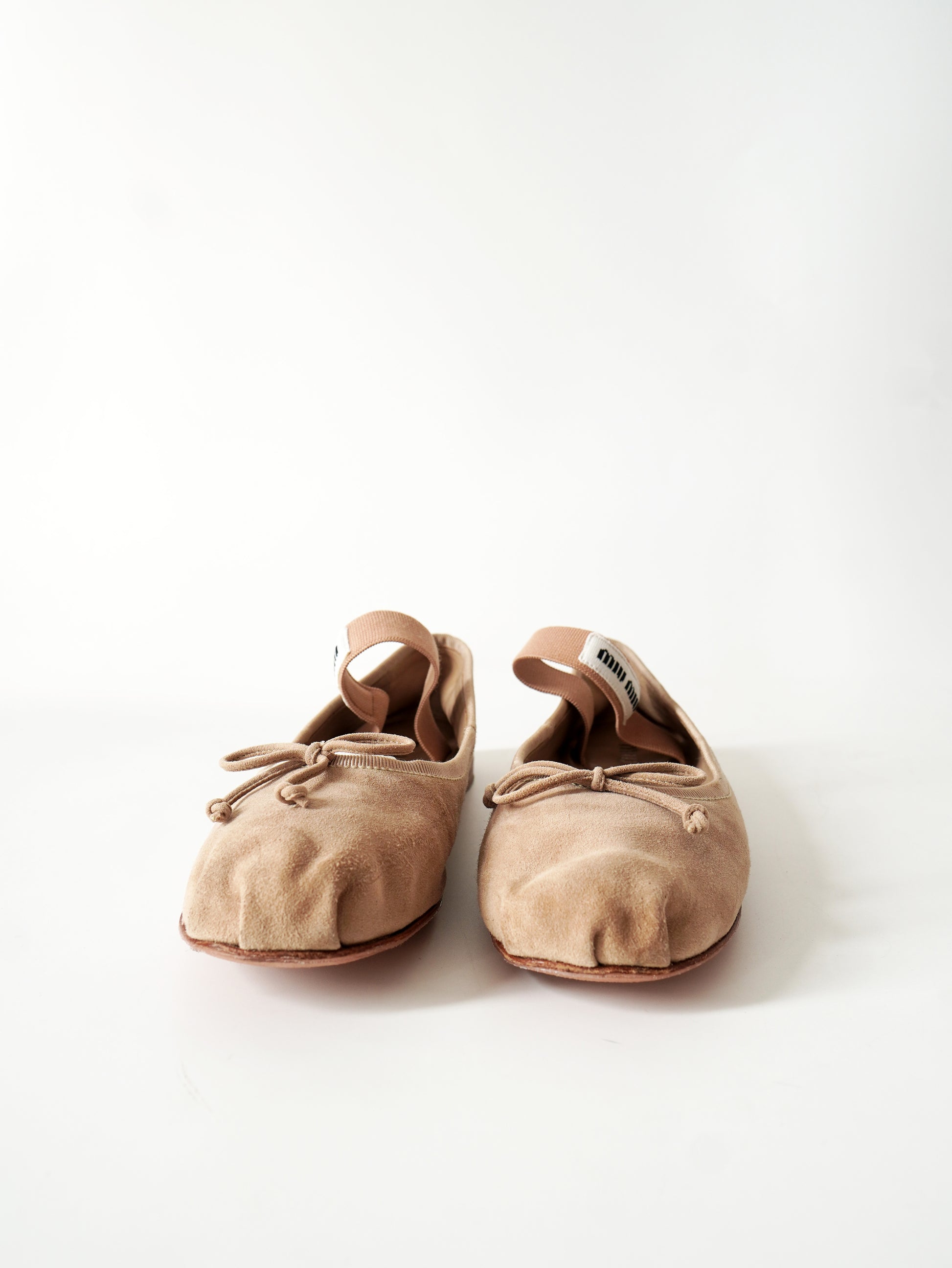 Miu Miu Ballet Flats Suede 36.5