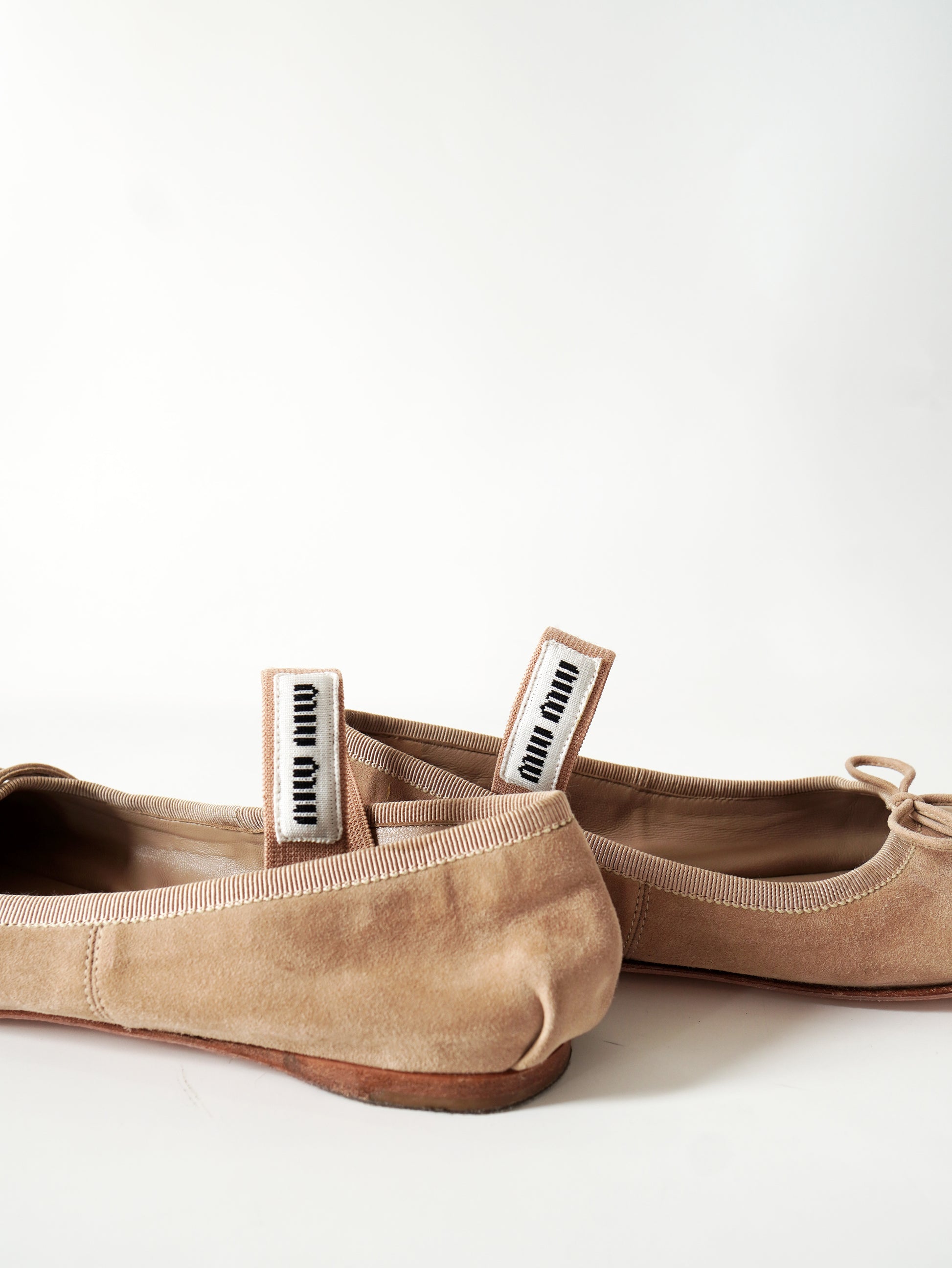 Miu Miu Ballet Flats Suede 36.5