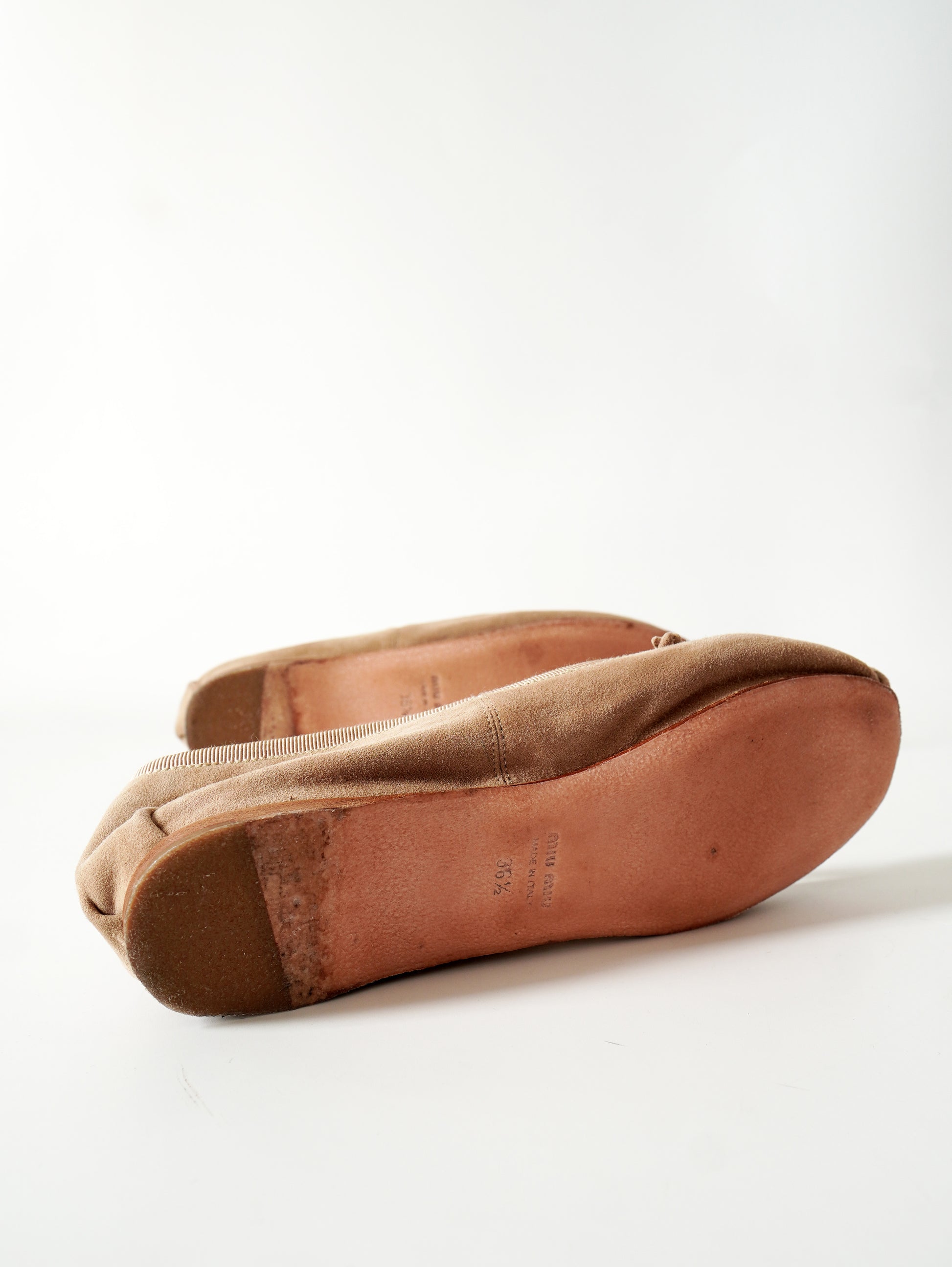 Miu Miu Ballet Flats Suede 36.5