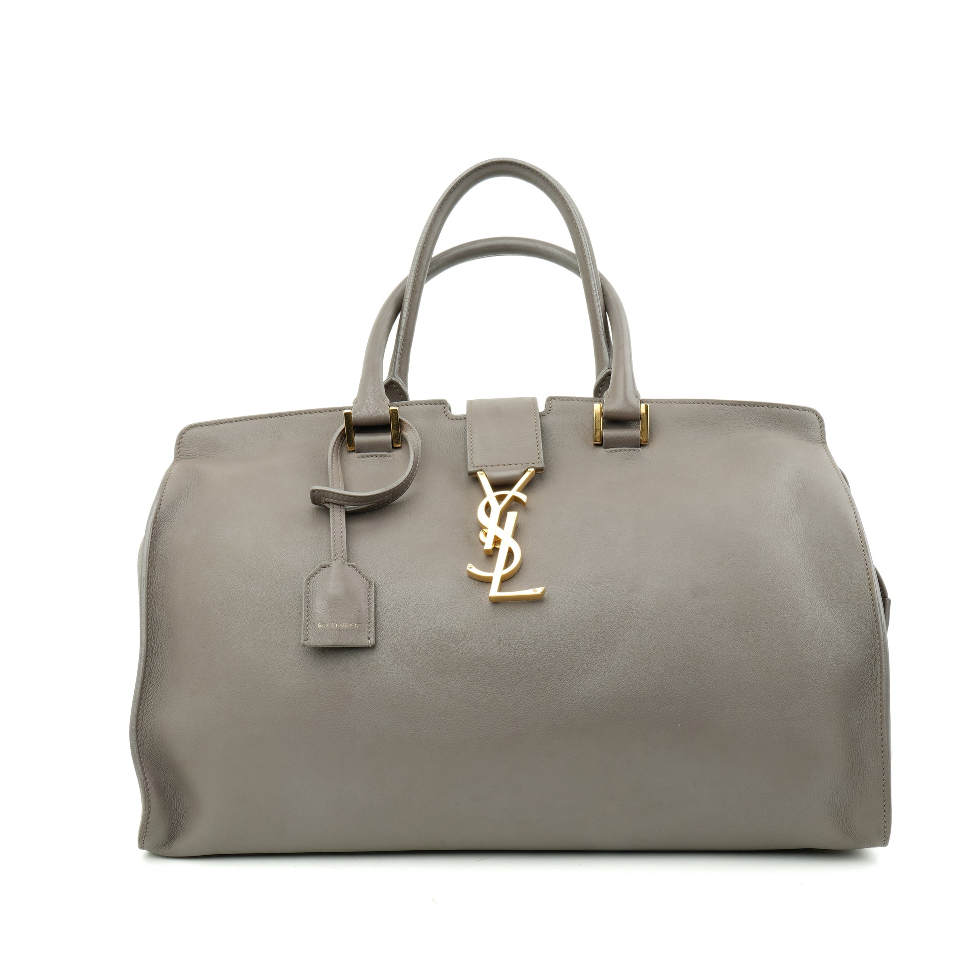Saint Laurent Saint Laurent Monogram Cabas Gray