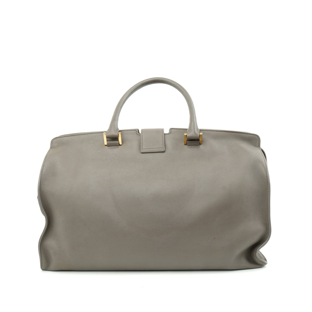 Saint Laurent Saint Laurent Monogram Cabas Gray