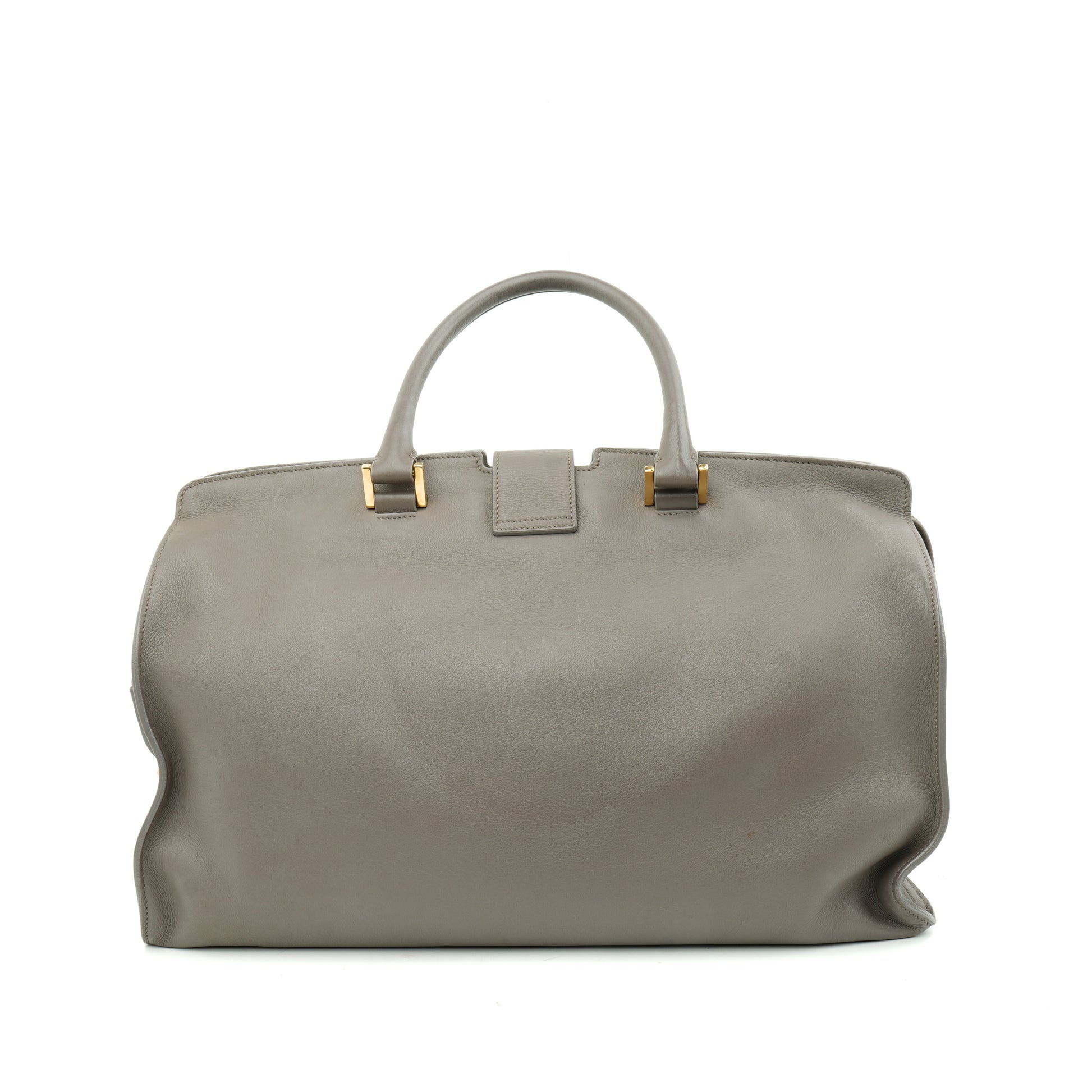 Saint Laurent Saint Laurent Monogram Cabas Gray