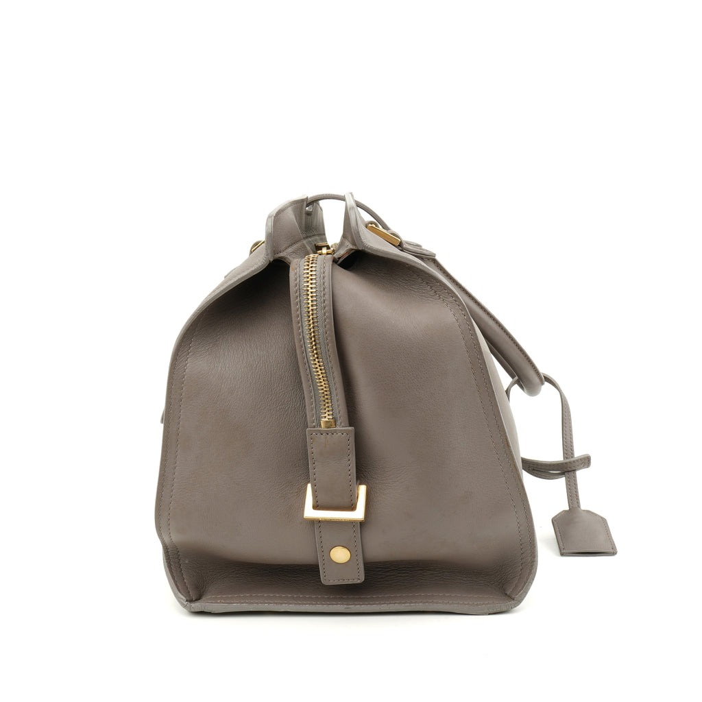 Saint Laurent Saint Laurent Monogram Cabas Gray