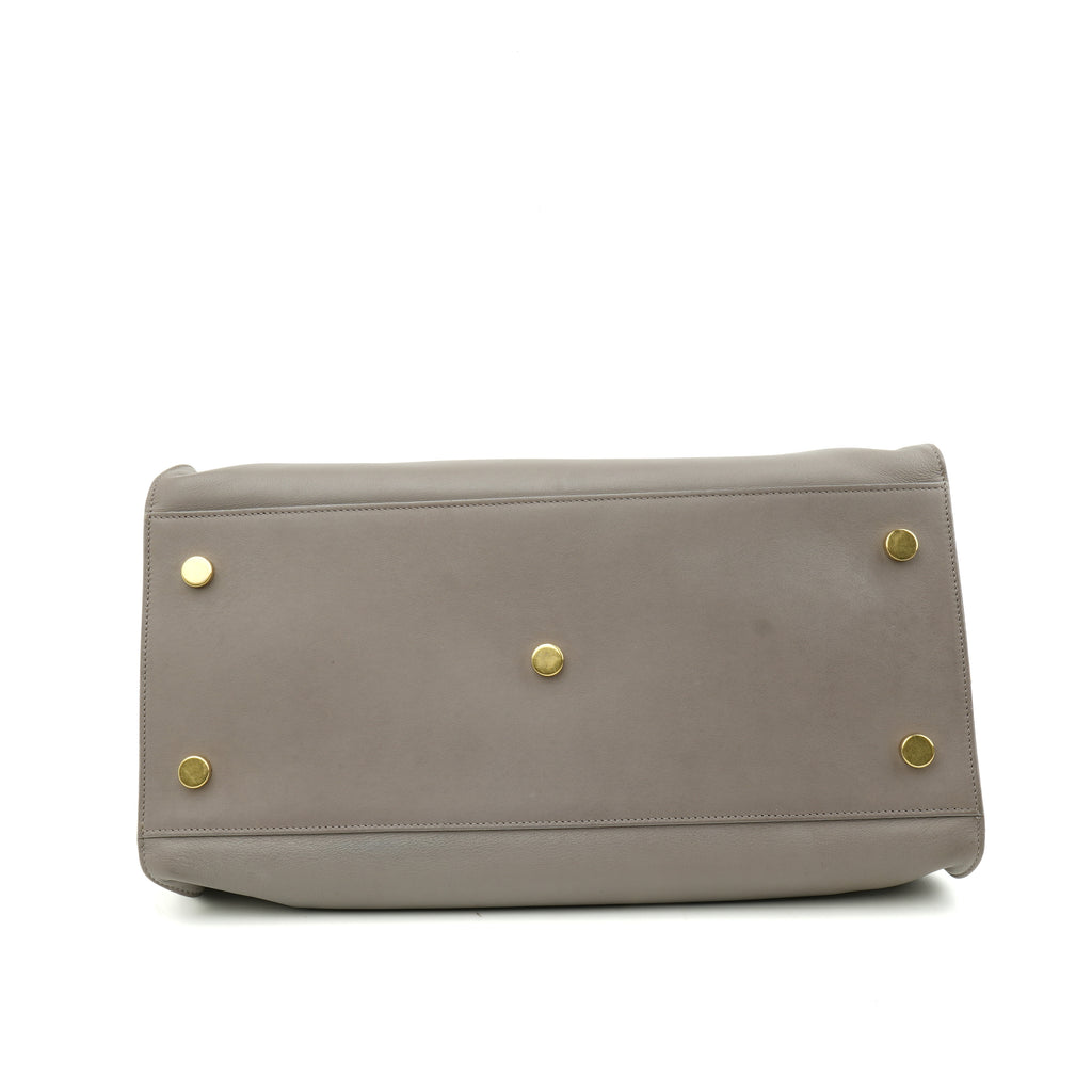 Saint Laurent Saint Laurent Monogram Cabas Gray